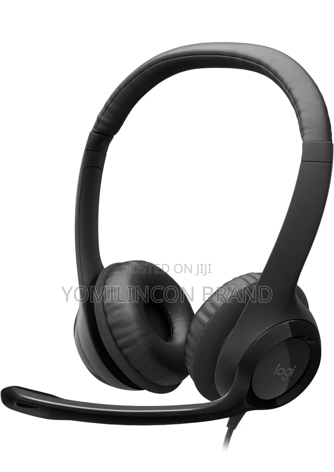 Logitech H390 Wired Headset for PC/Laptop, Stereo Headphone