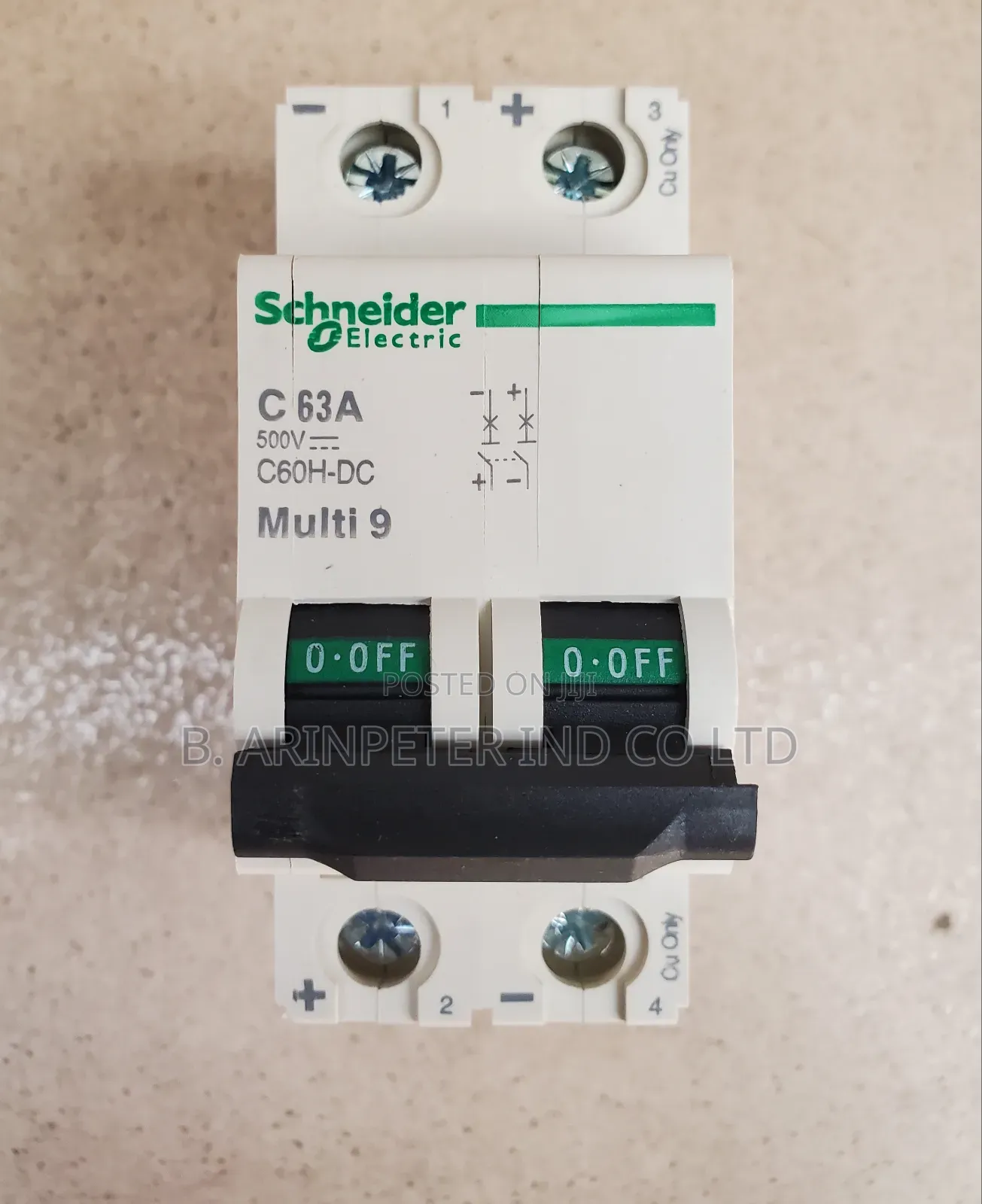 Schneider Mini Circuit Breaker 63A AC DC