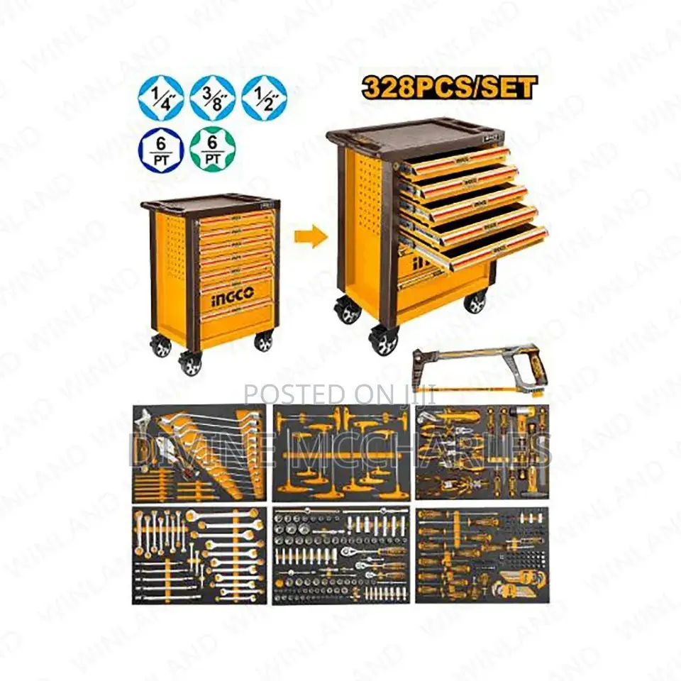 HTCS273281 328 PCS Tool Chest Set
Chest