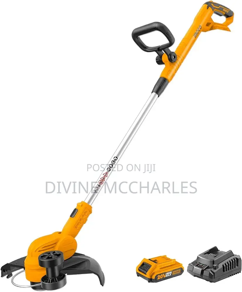 Ingco CGTLI203285 – 20V Lithium-Ion Grass Trimmer