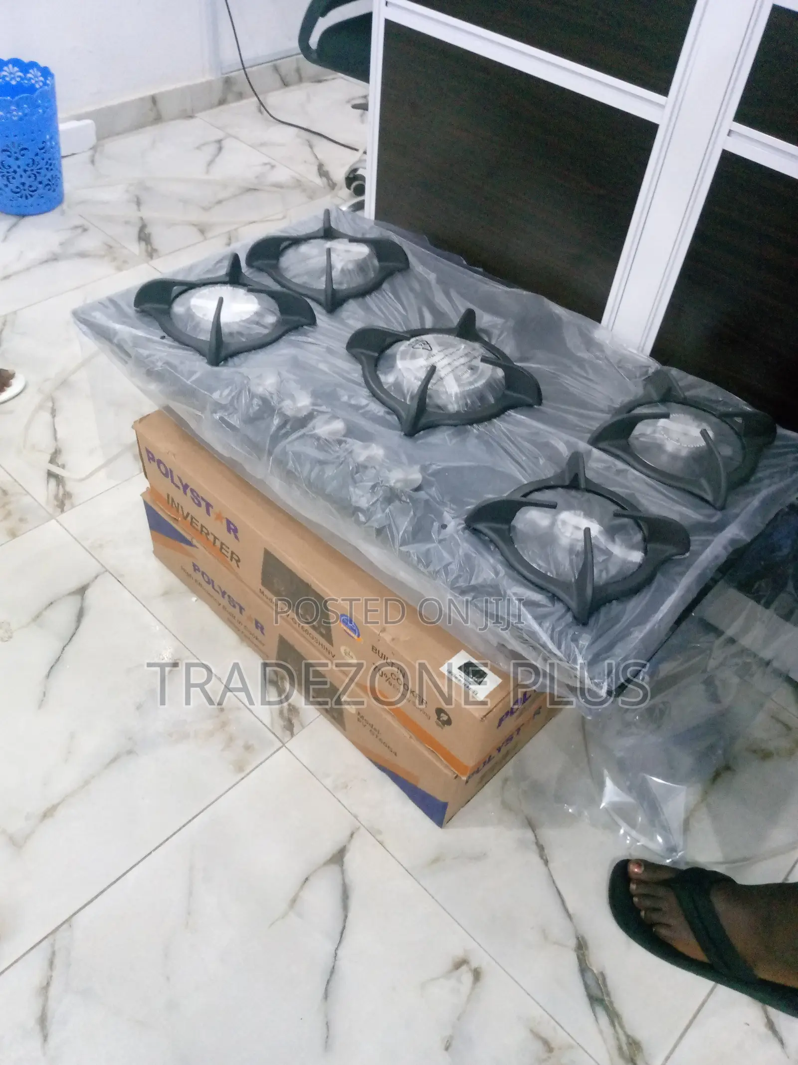 Polystar 5 Burner 7mm Inbuilt Gas Cooker Pv-Ba8705agps