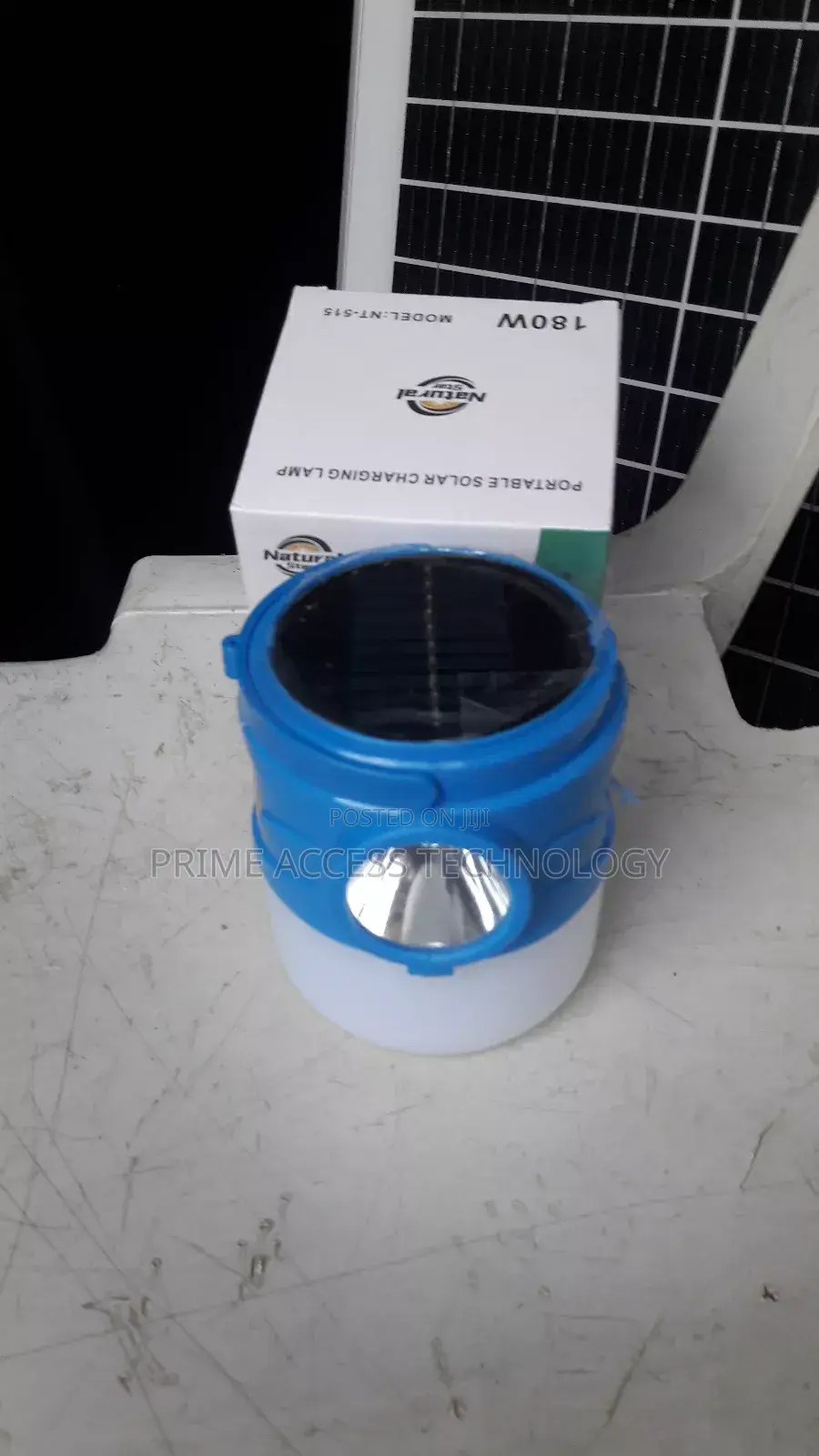High Luminance Solar Energy Lights With Touche