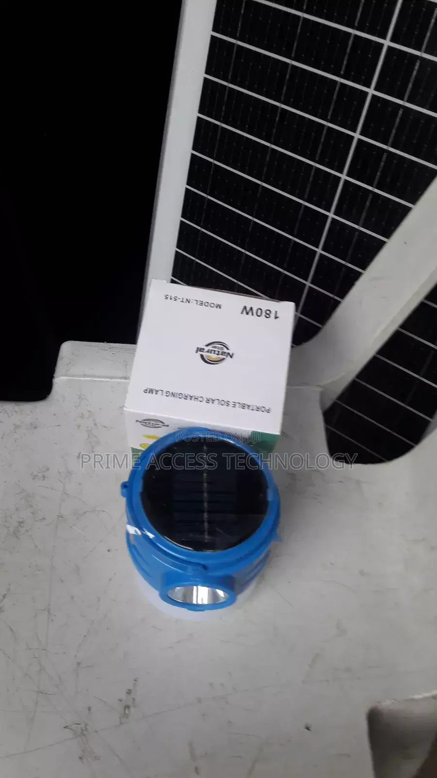 High Luminance Solar Energy Lights With Touche