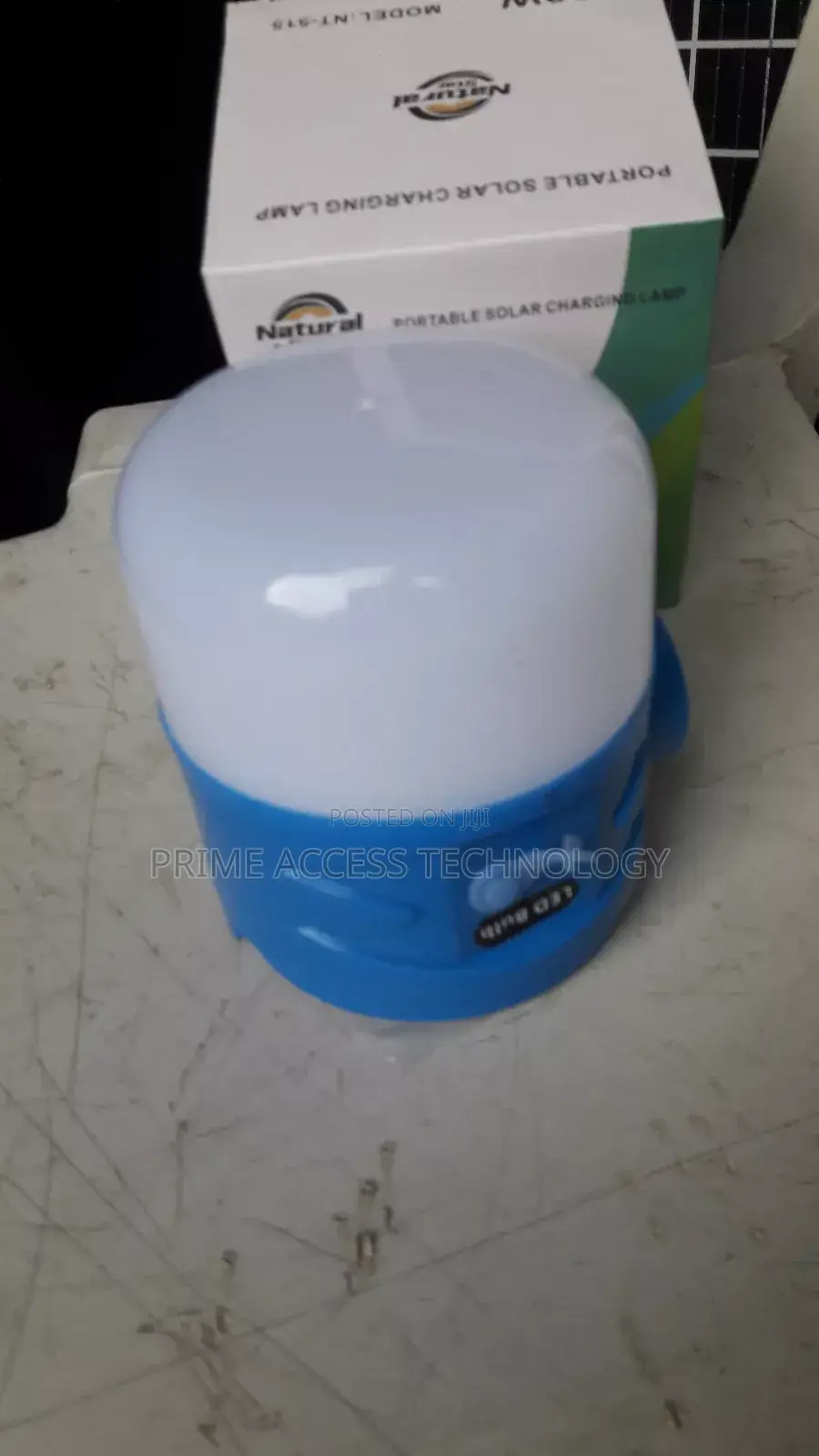 High Luminance Solar Energy Lights With Touche