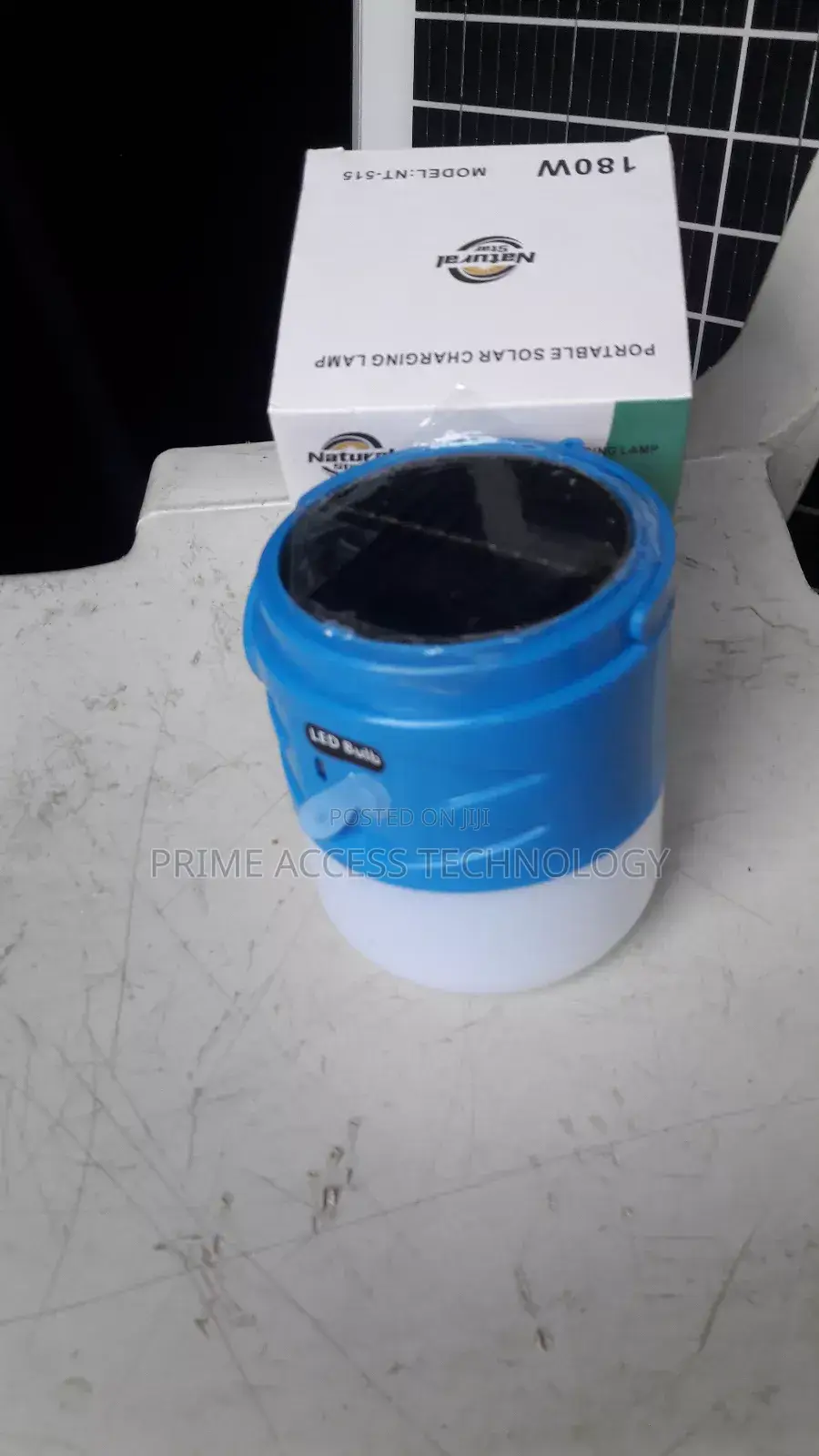 High Luminance Solar Energy Lights With Touche