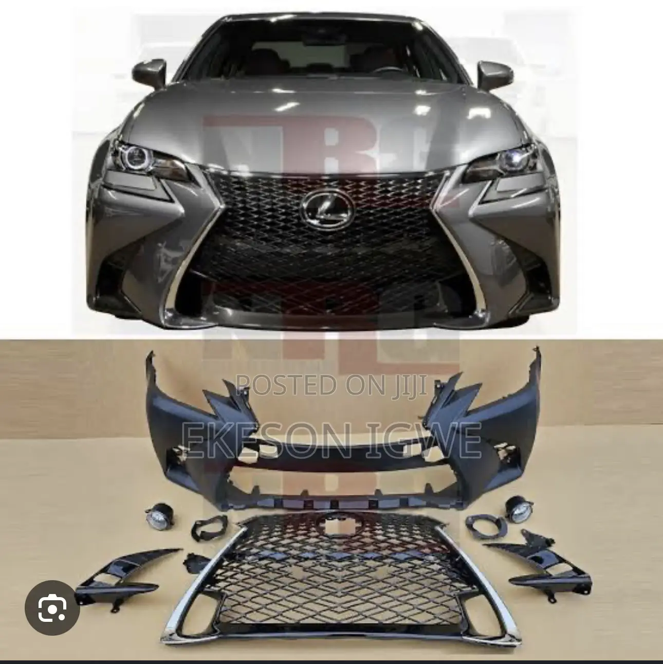 Complete Front Bumper Lexus Gs350- Gs450 2016- 2020