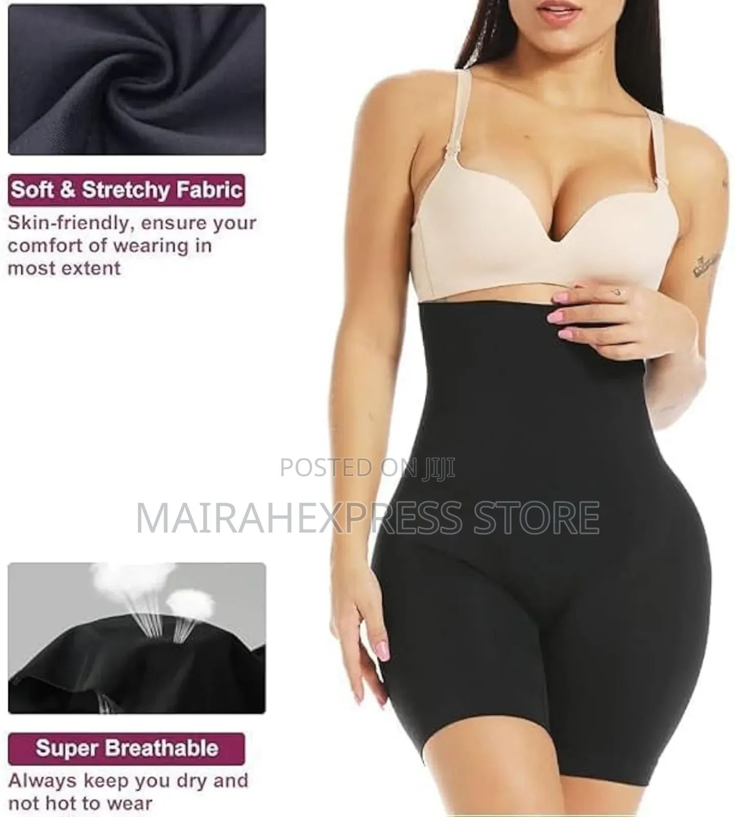 Padded Tummy Control Slip Underwear - (Instant Shaper)
