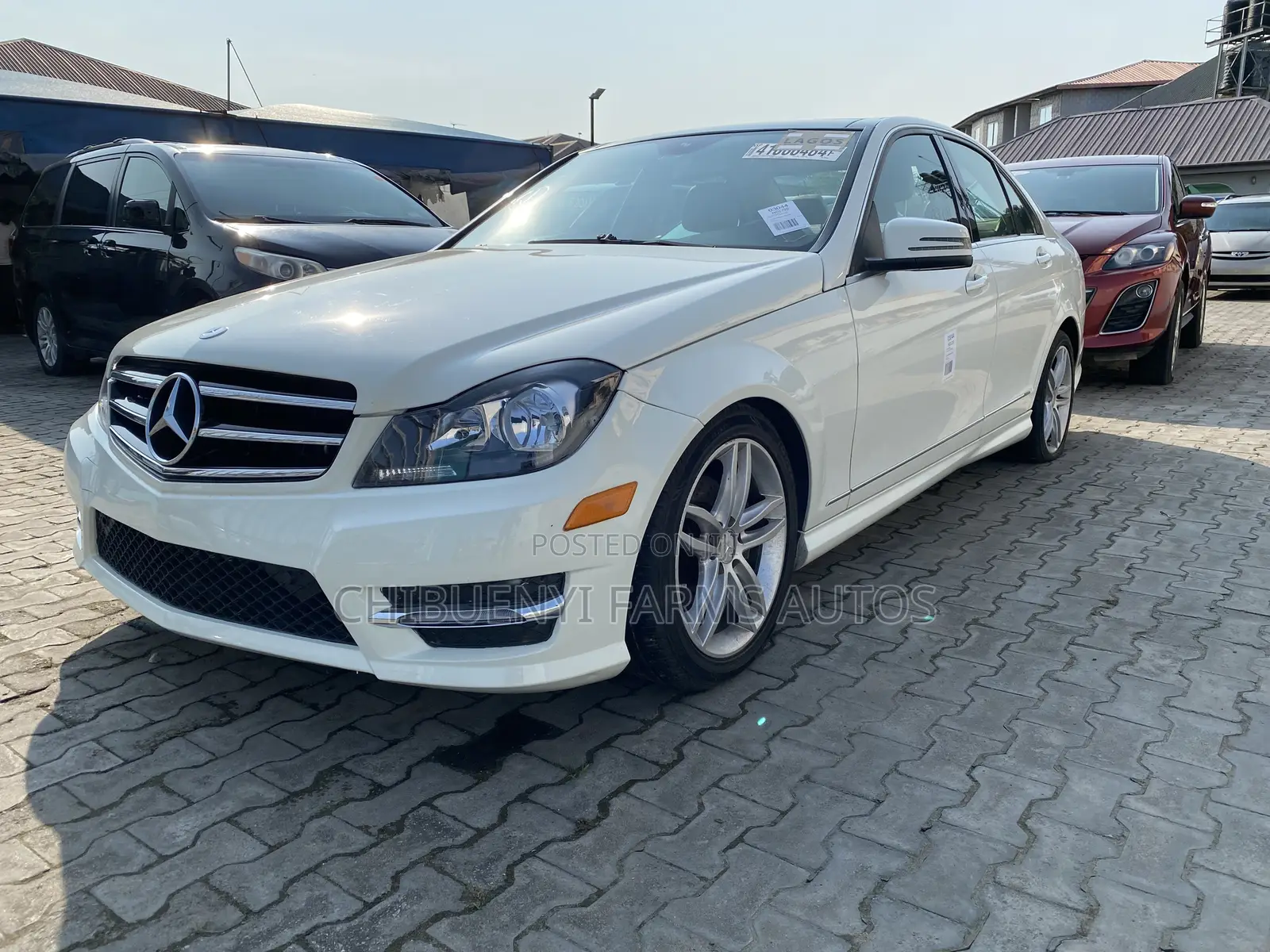 Mercedes-Benz C300 Luxury 4Matic Sedan AWD (3.0L 6cyl 7A) 2012 White