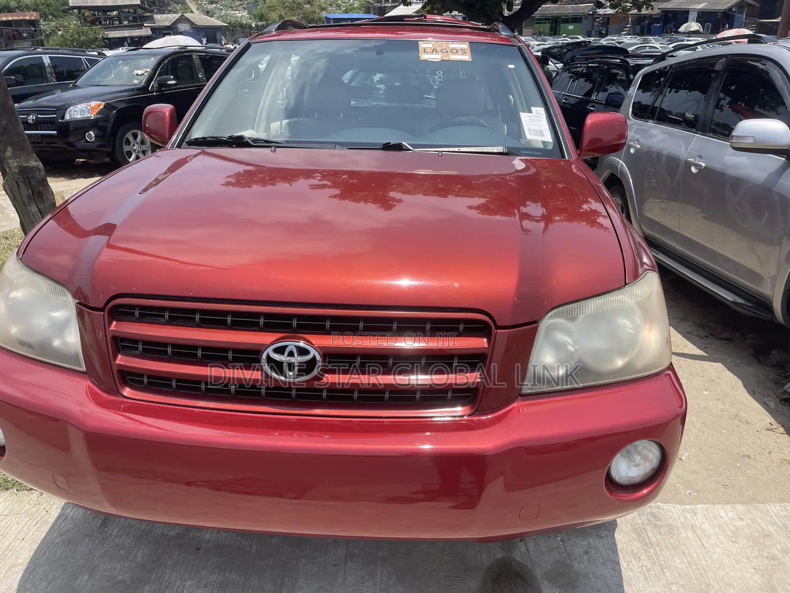 Toyota Highlander Limited V6 2005 Red