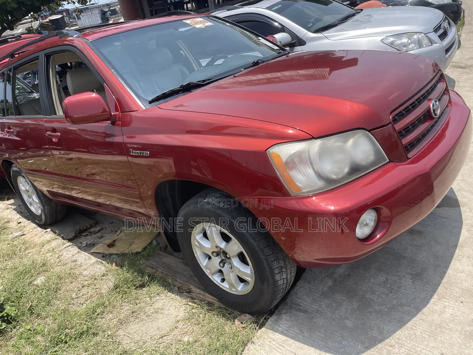 Toyota Highlander Limited V6 2005 Red