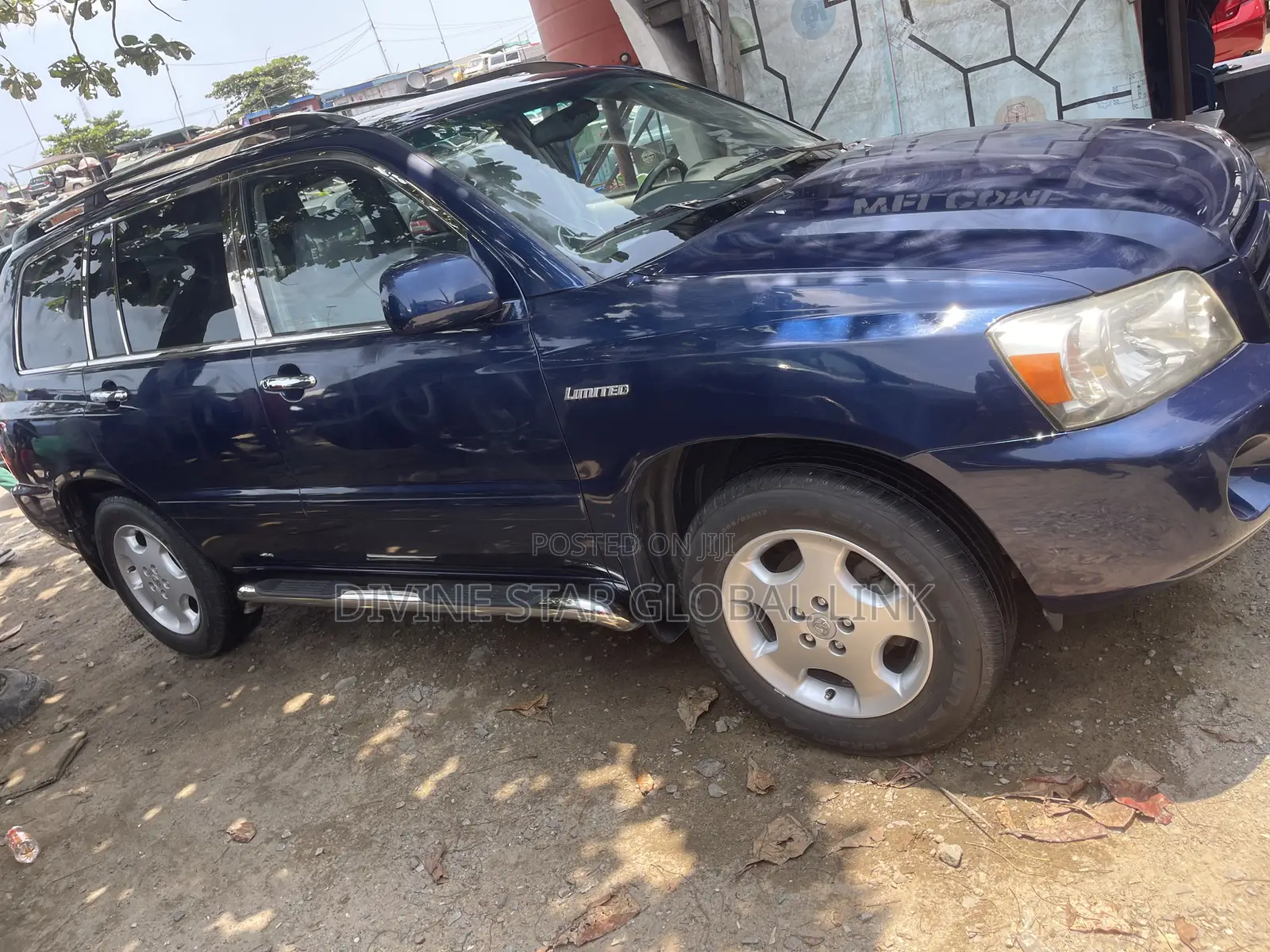 Toyota Highlander Limited V6 2007 Blue