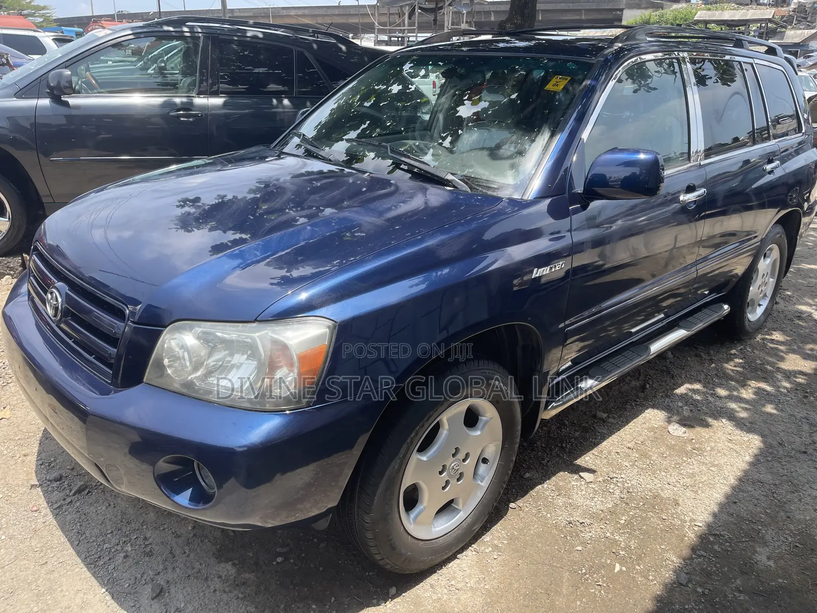 Toyota Highlander Limited V6 2007 Blue