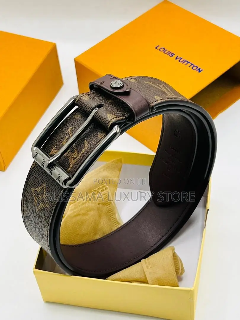 Genuine Leather Louis Vuitton Belt