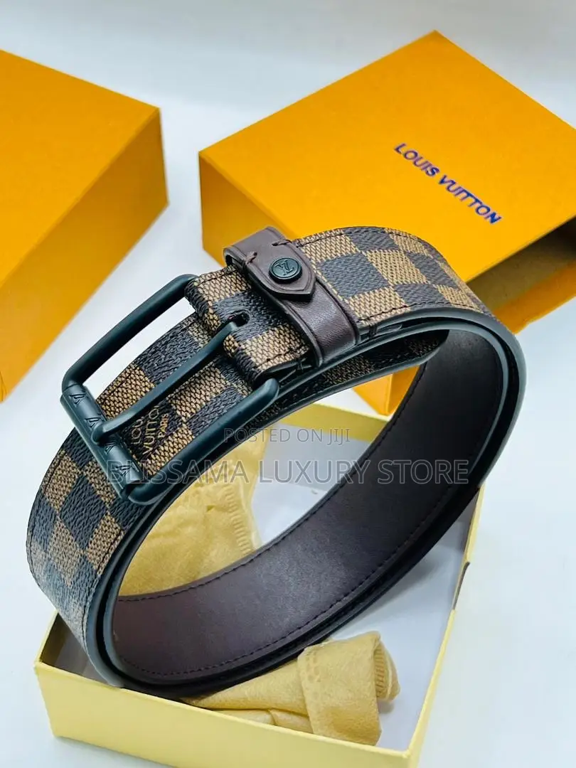 Genuine Leather Louis Vuitton Belt