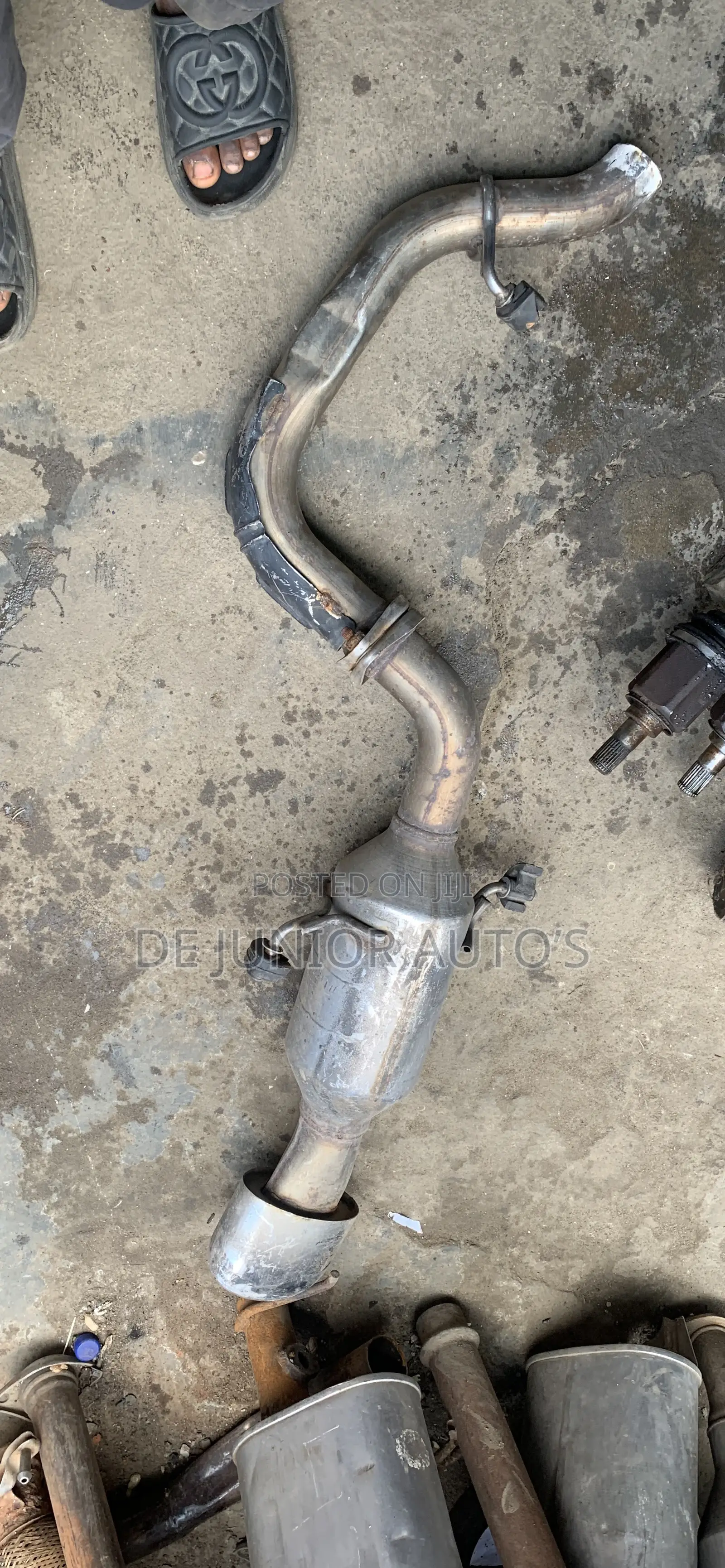 Back Exhaust Pot, Hyundai Santa Fe, 2014 16