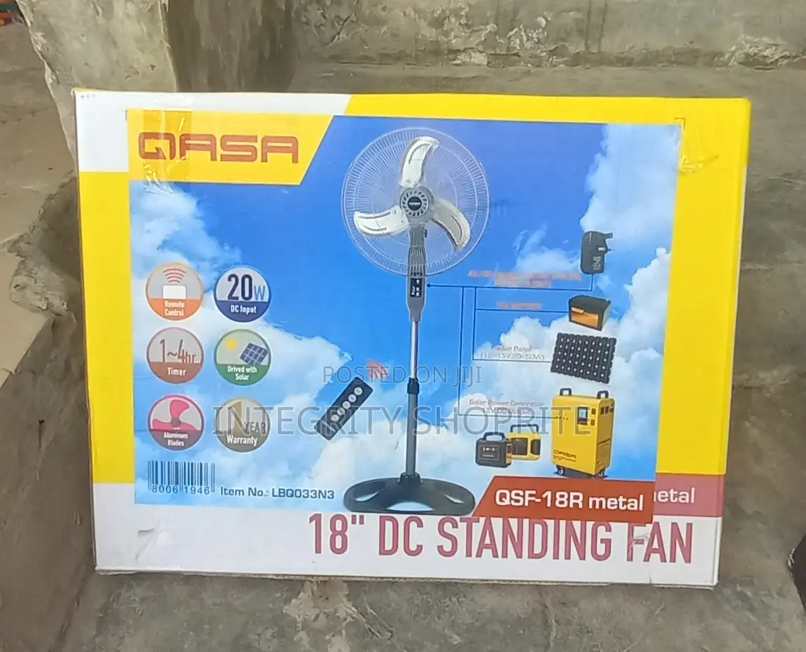 Qasa 18 Inches DC Standing Fan