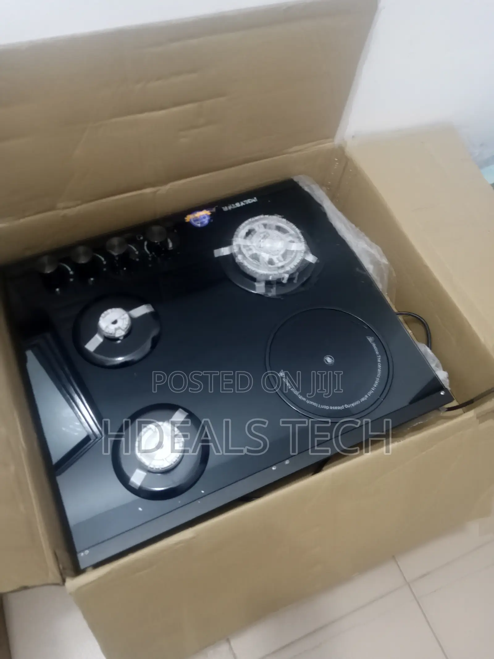 Easy to Use Polystar 3+1 Gas Hob With Electric Cooker