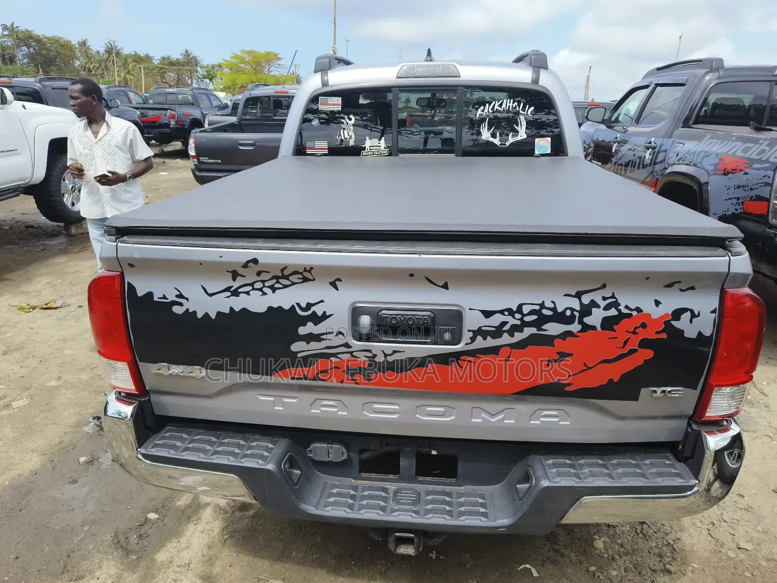 Toyota Tacoma Limited 2018 Silver