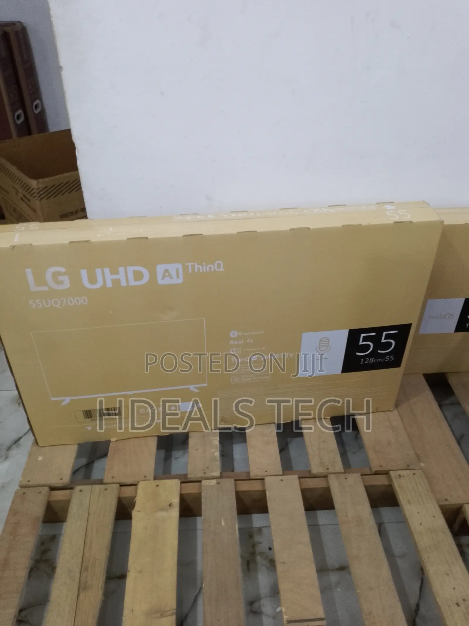 New Lg Uhd Smart Tv, 55-Inch, Youtube/Netflix.