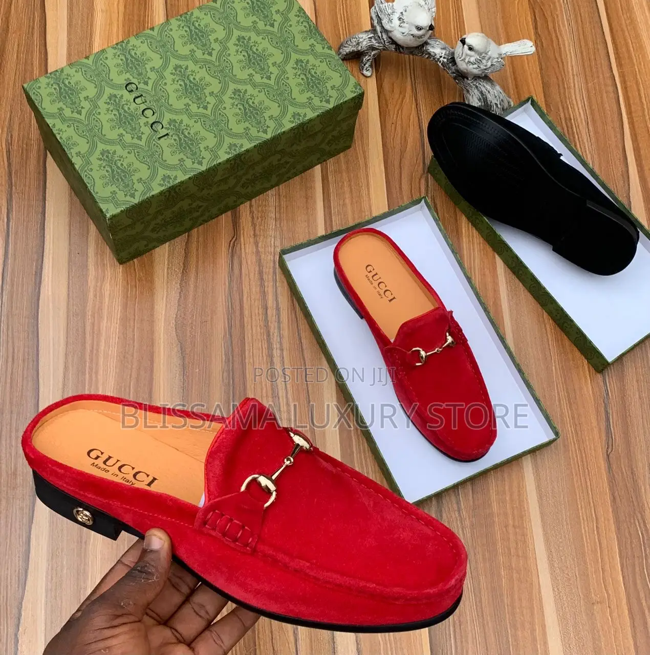 Quality Salvatore Ferragamo Suede Loafers Half Shoe