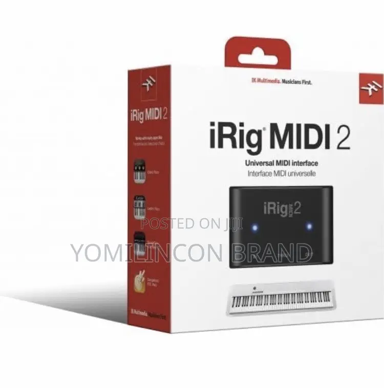 IK Multimedia Irig MIDI 2 Universal MIDI Interface