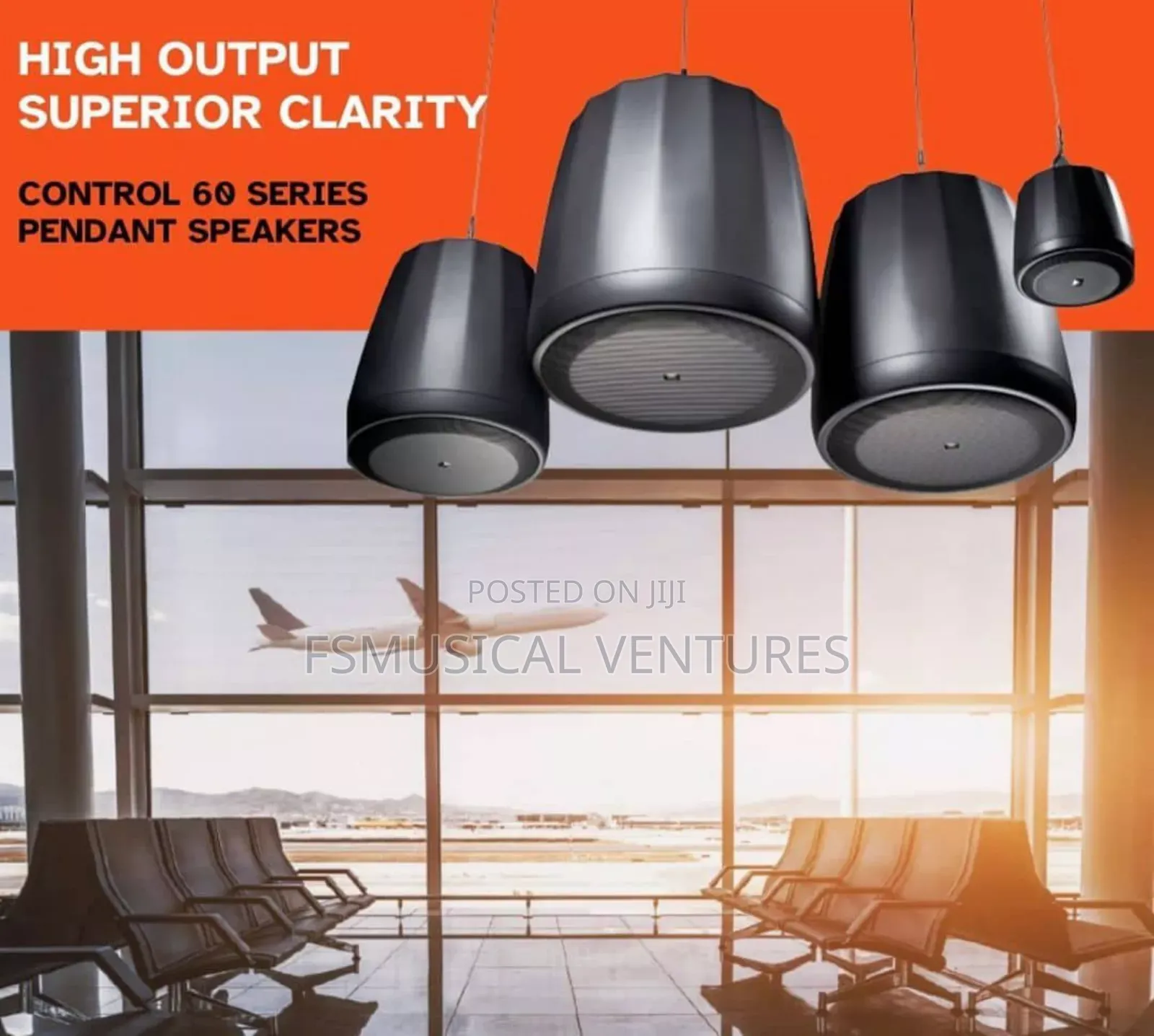Pendant Ceiling Speakers 50watts Peak Power