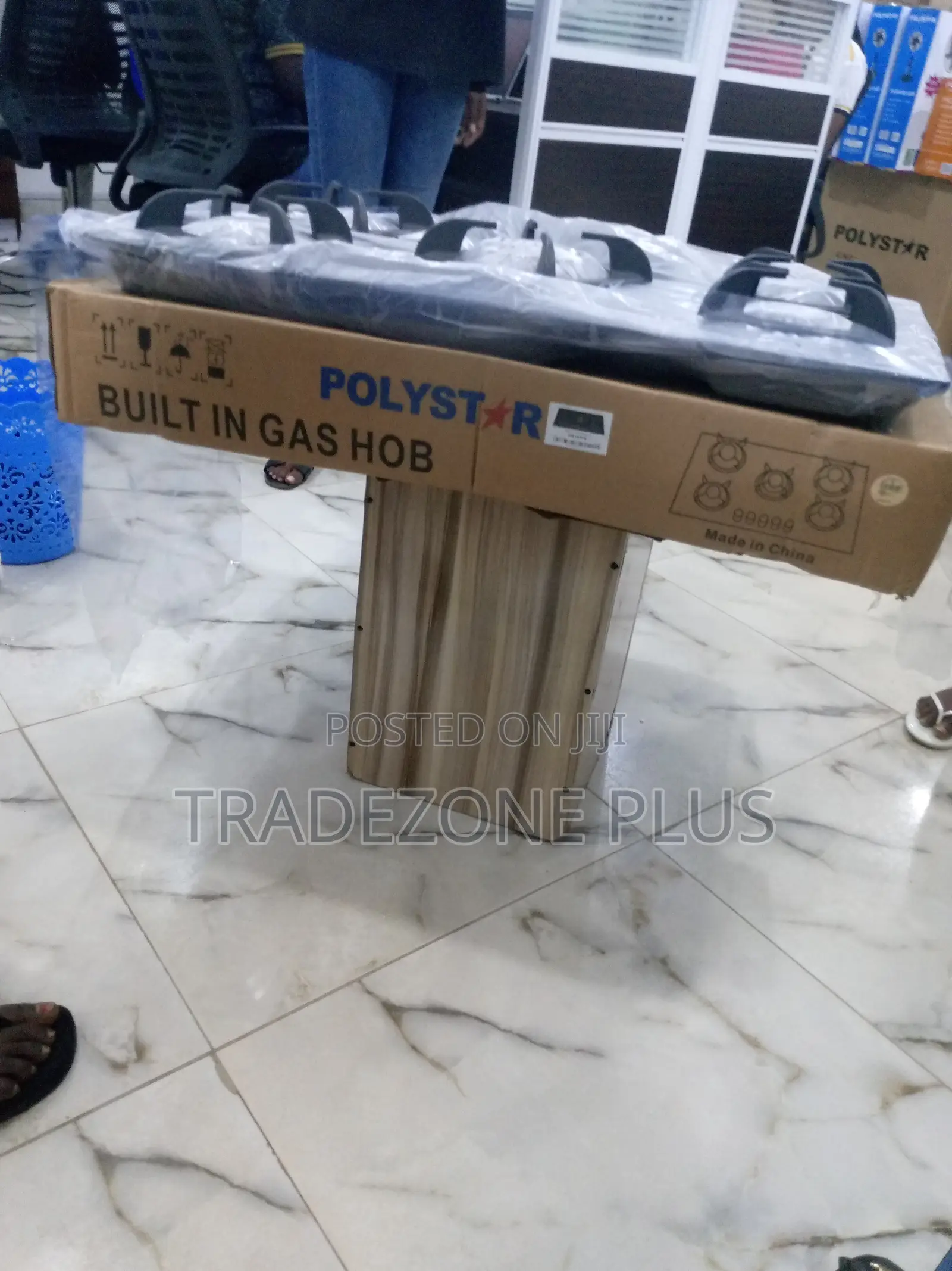 Very Powerful Polystar 5 Bunner Gas Hob Pv-8705agps