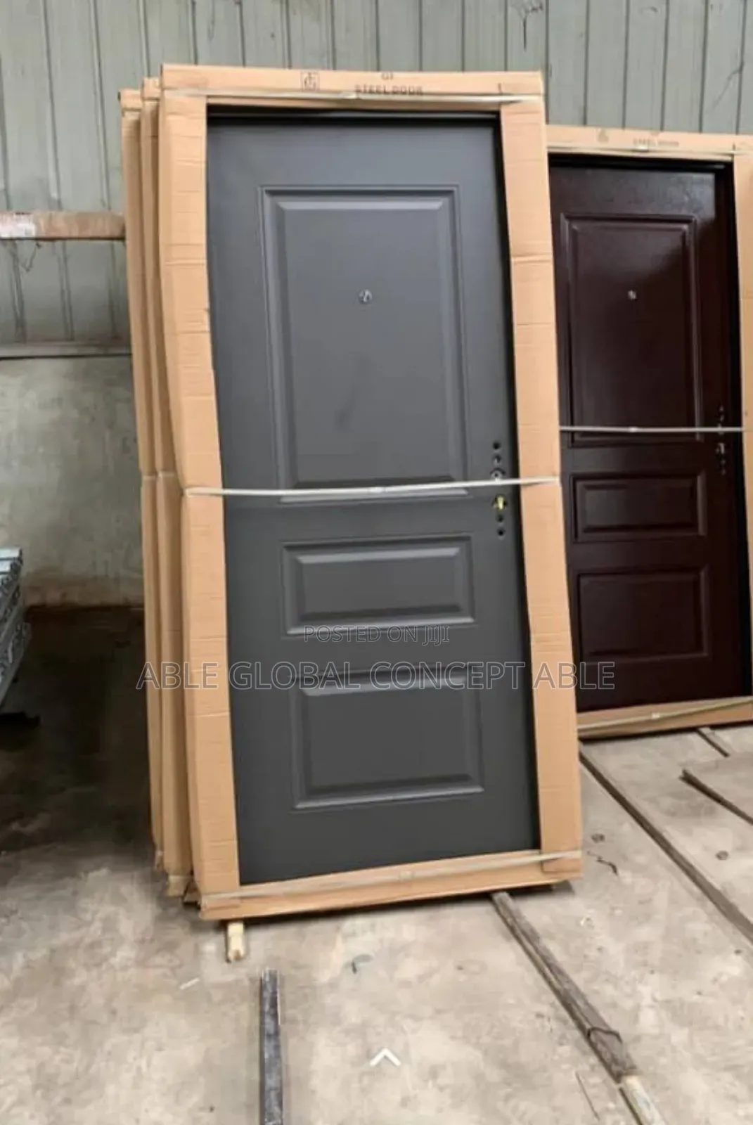 Steel Door 3 Panel Design