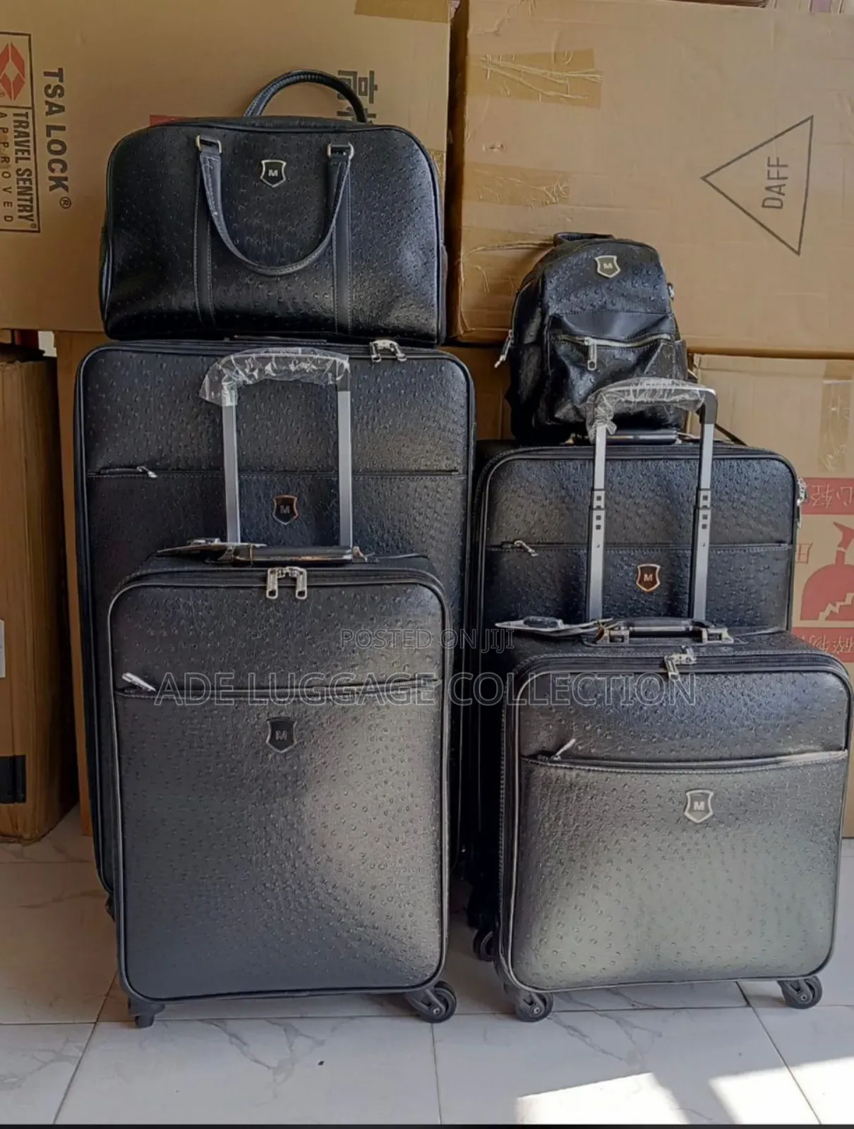 Moonlight Leather Luggage .