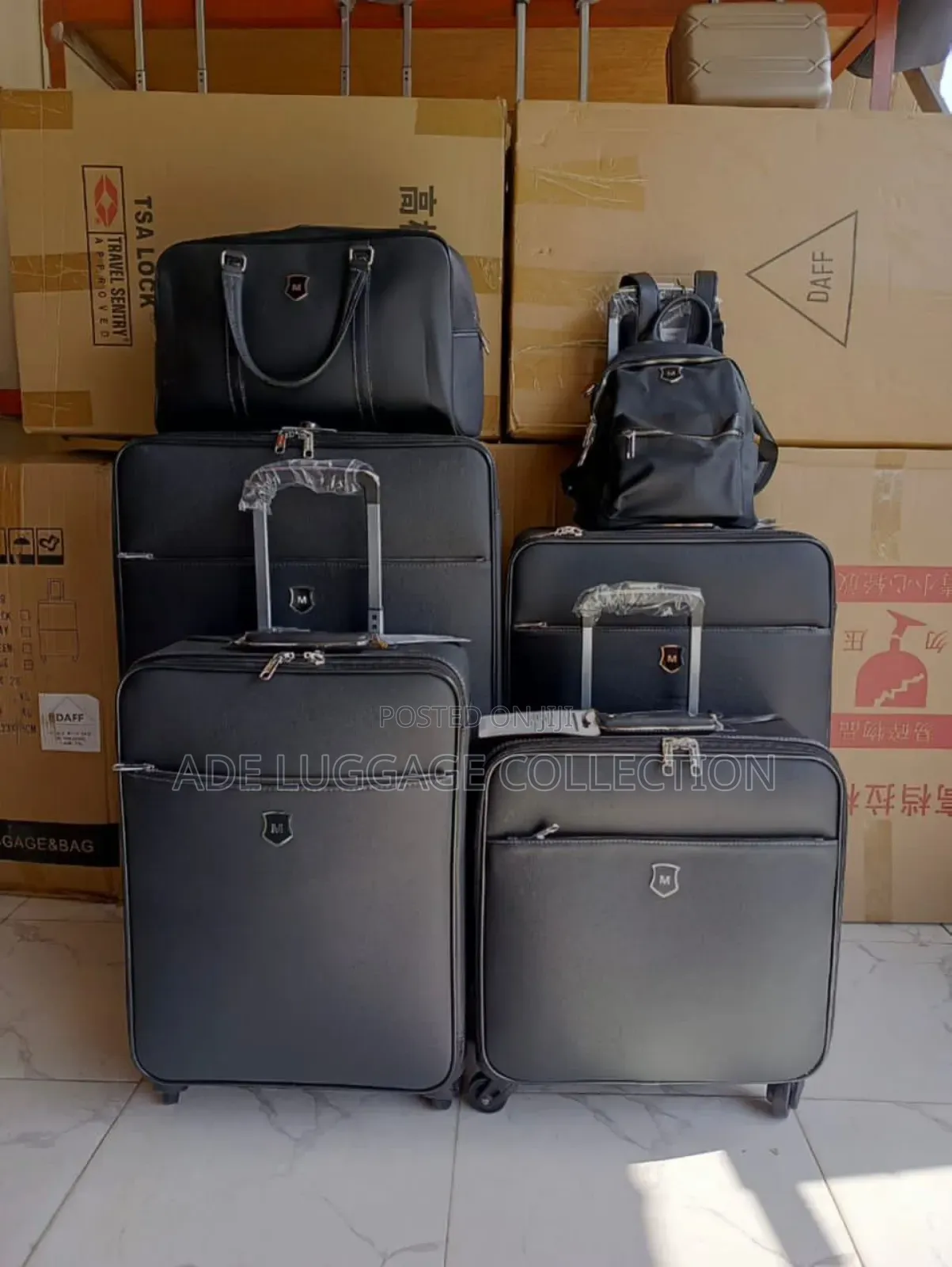 Moonlight Leather Luggage .