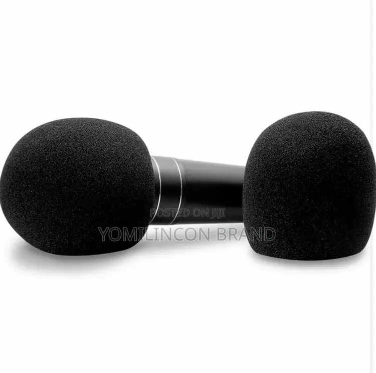HOSATECH MWS-225 Black Microphone Windscreen