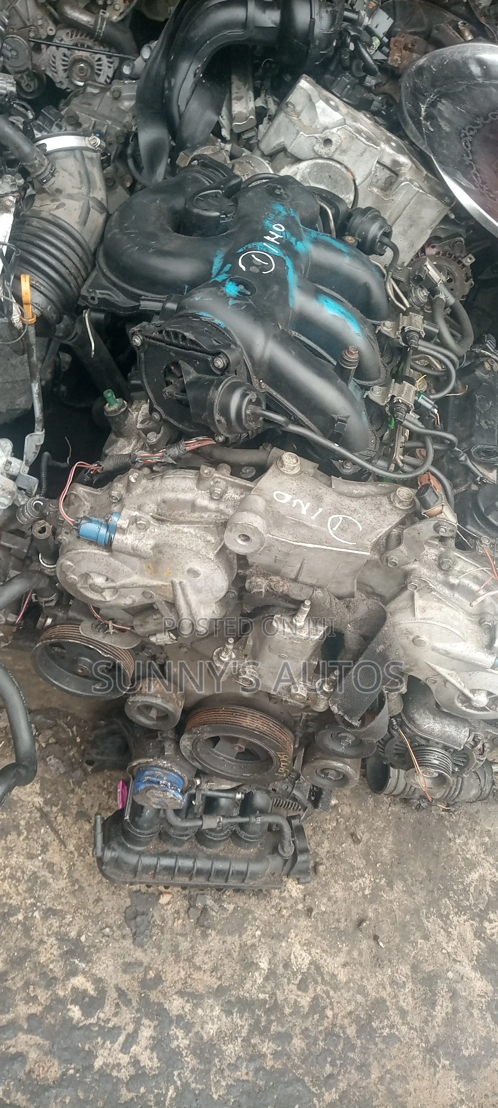 Engine for Nissan Altima 2008.