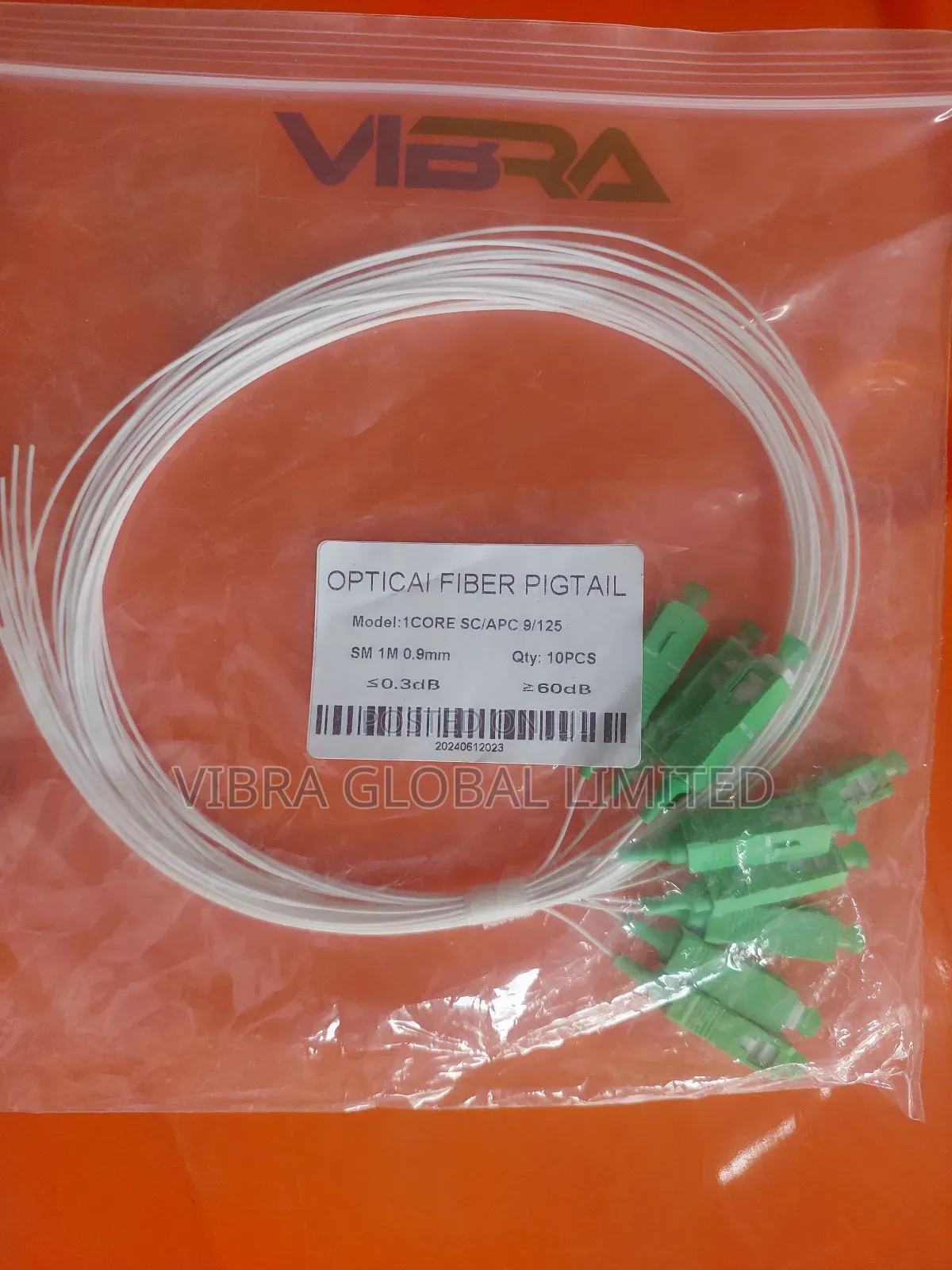 10pcs SC APC Fiber Fibre Pigtail