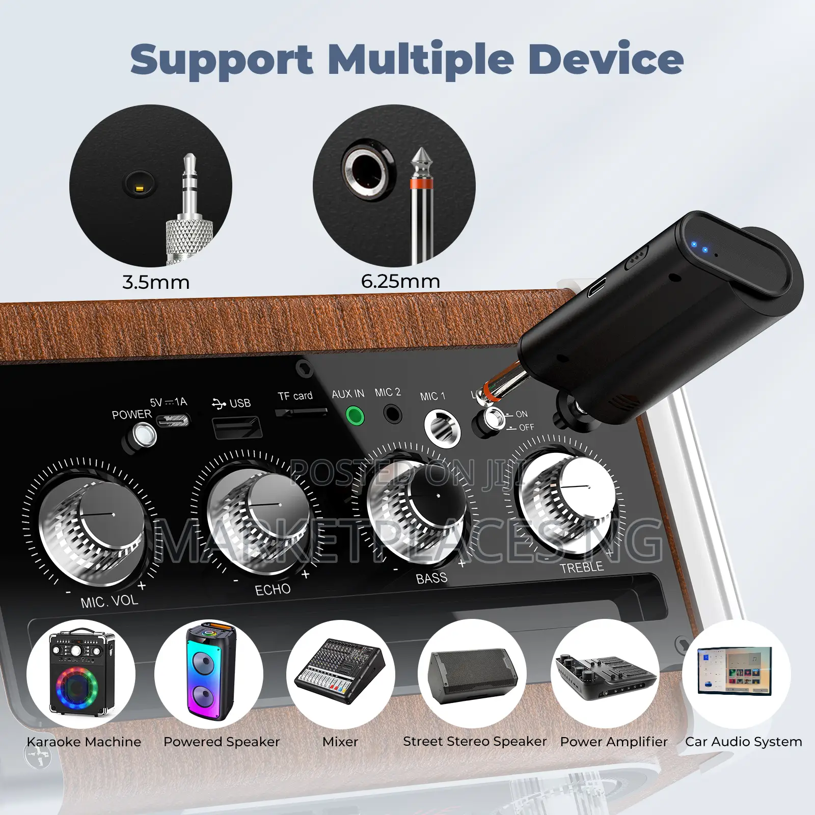 JYX Dual Wireless Microphones