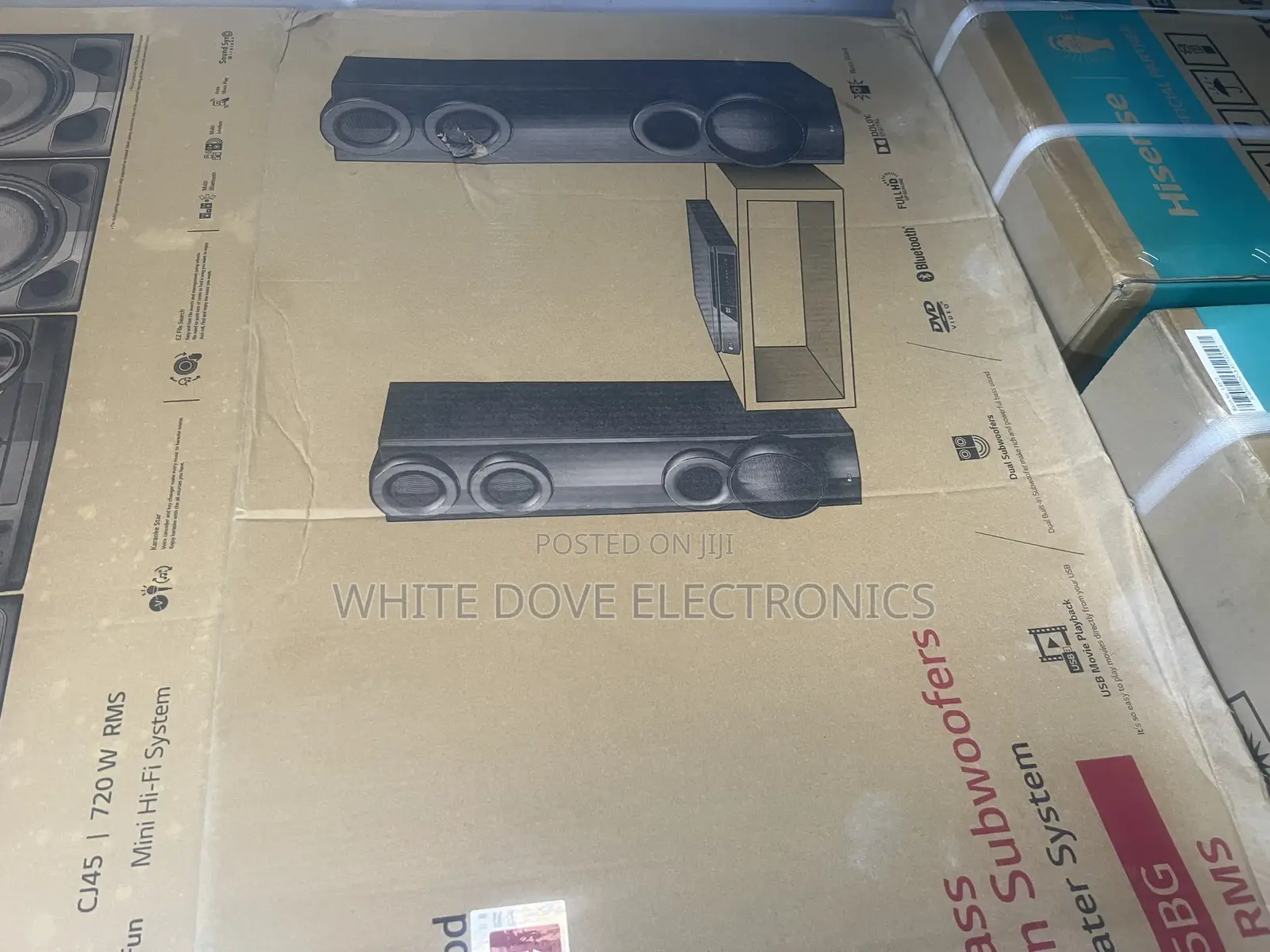 LG Bodyguard 1000w RMS Lhd675bg