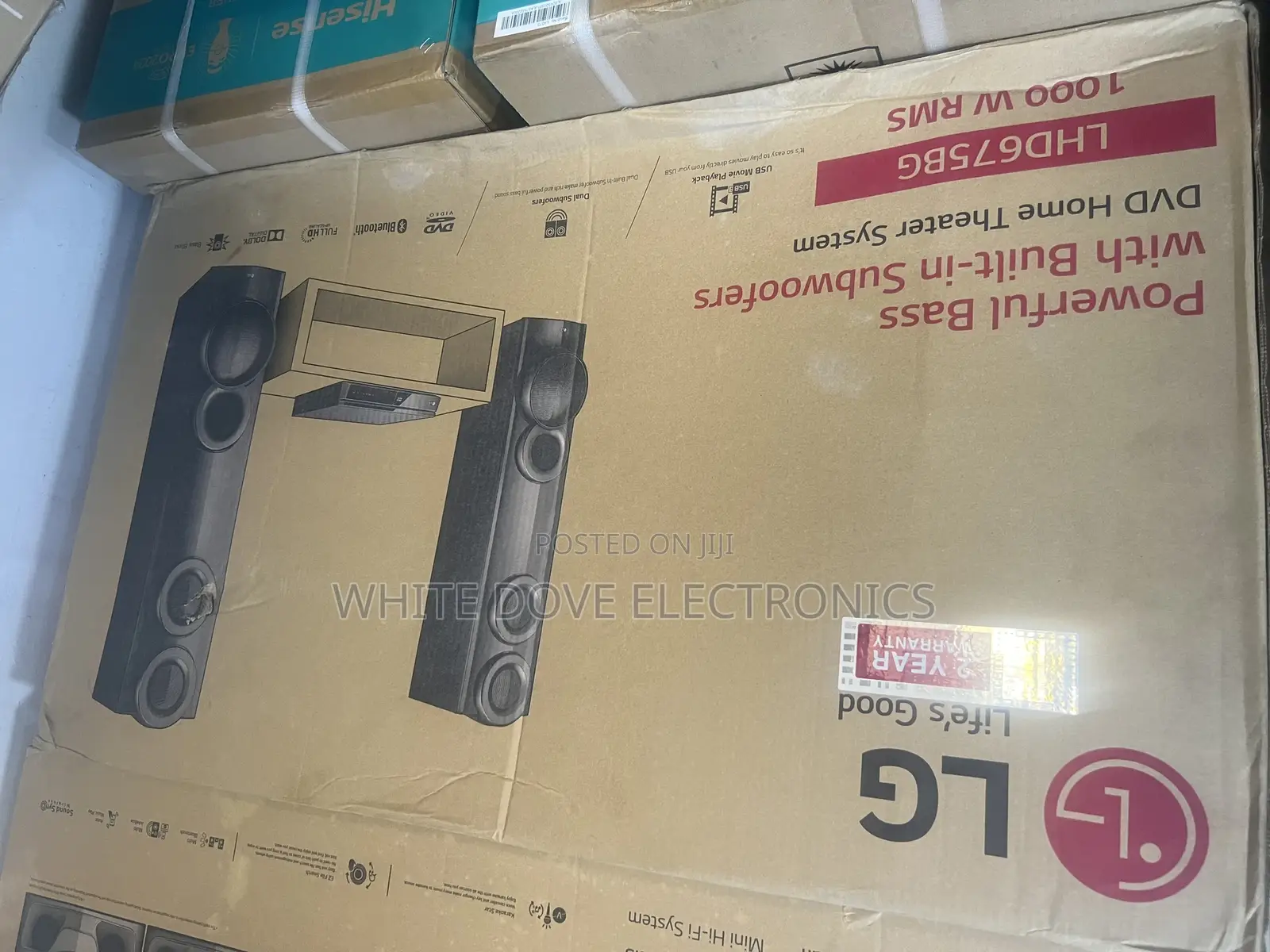 LG Bodyguard 1000w RMS Lhd675bg