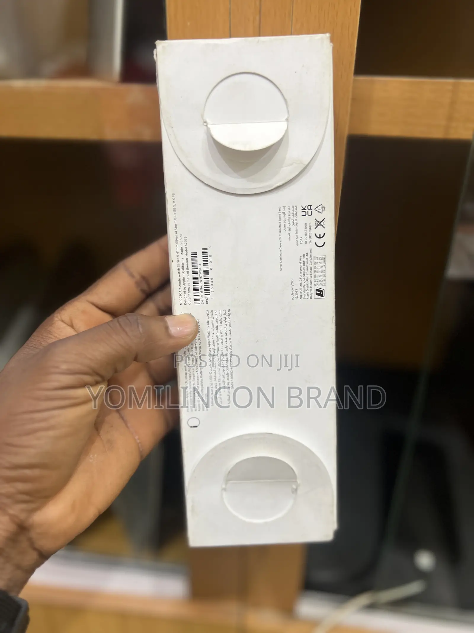 Apple Iwatch Series 9 41mm - Silver - Al Storm Blue