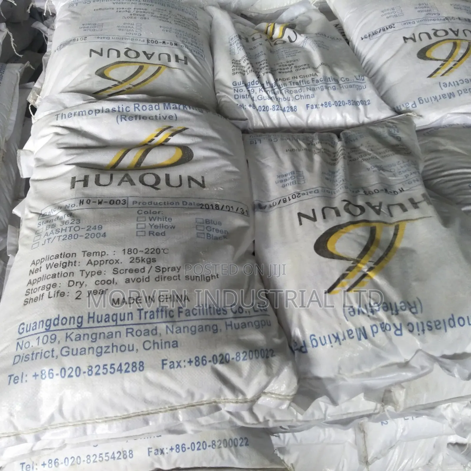 Premium Powder Thermoplastic Road Marking Paint