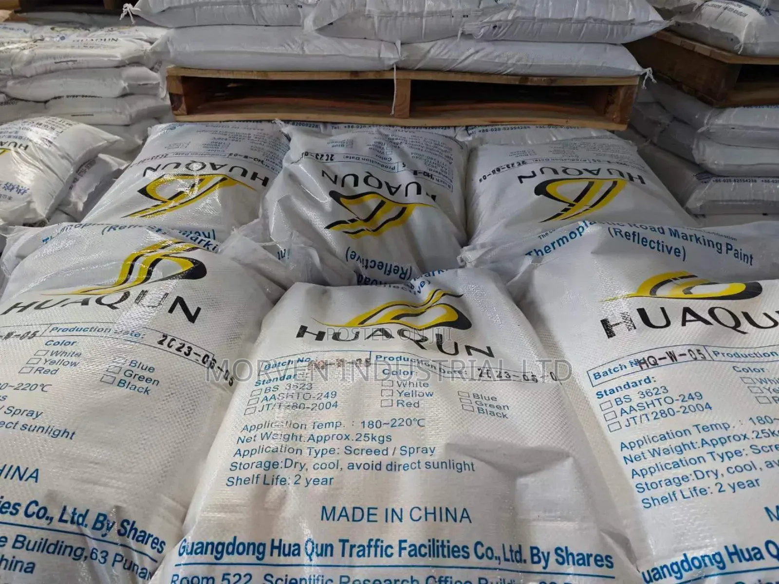 Premium Powder Thermoplastic Road Marking Paint