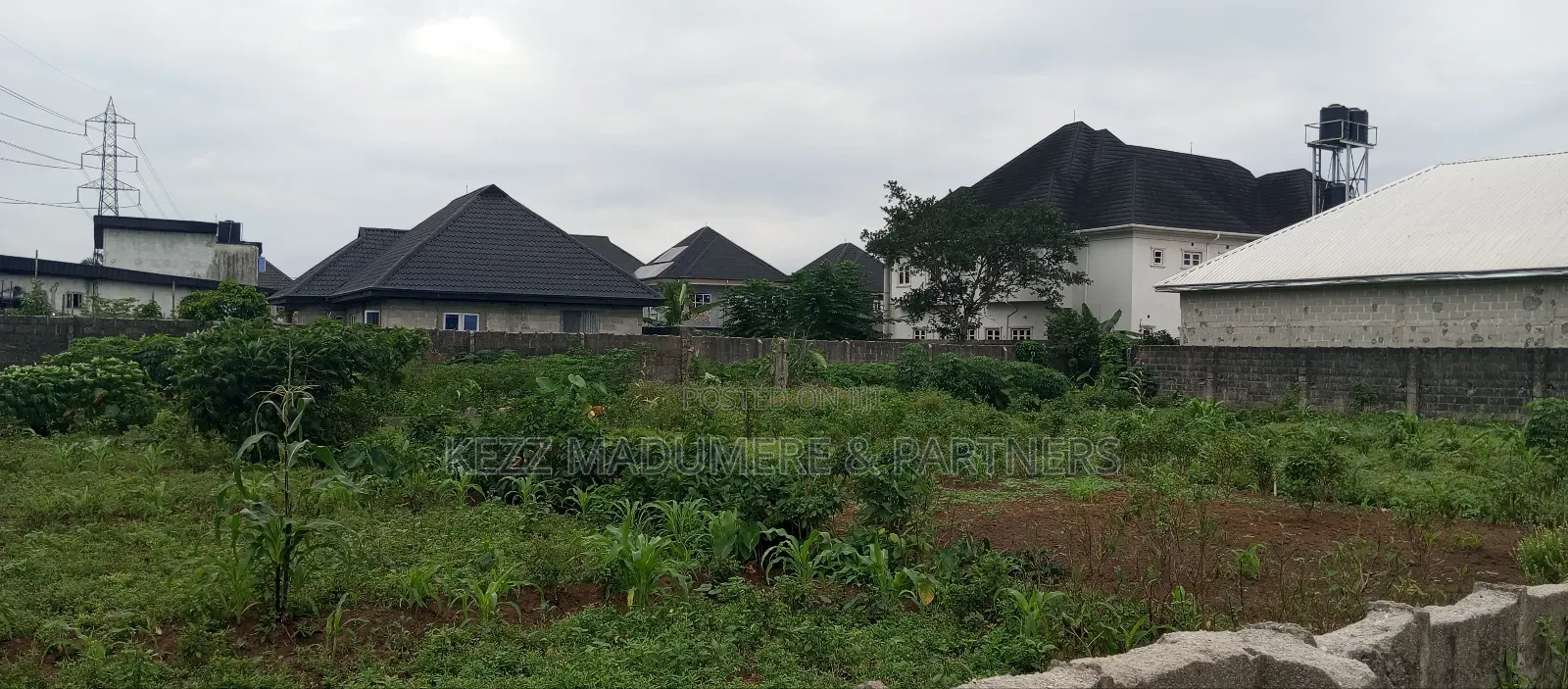 For Sale : 4 Plots a Pole Off Major Sars Rd, Rumuaghulu