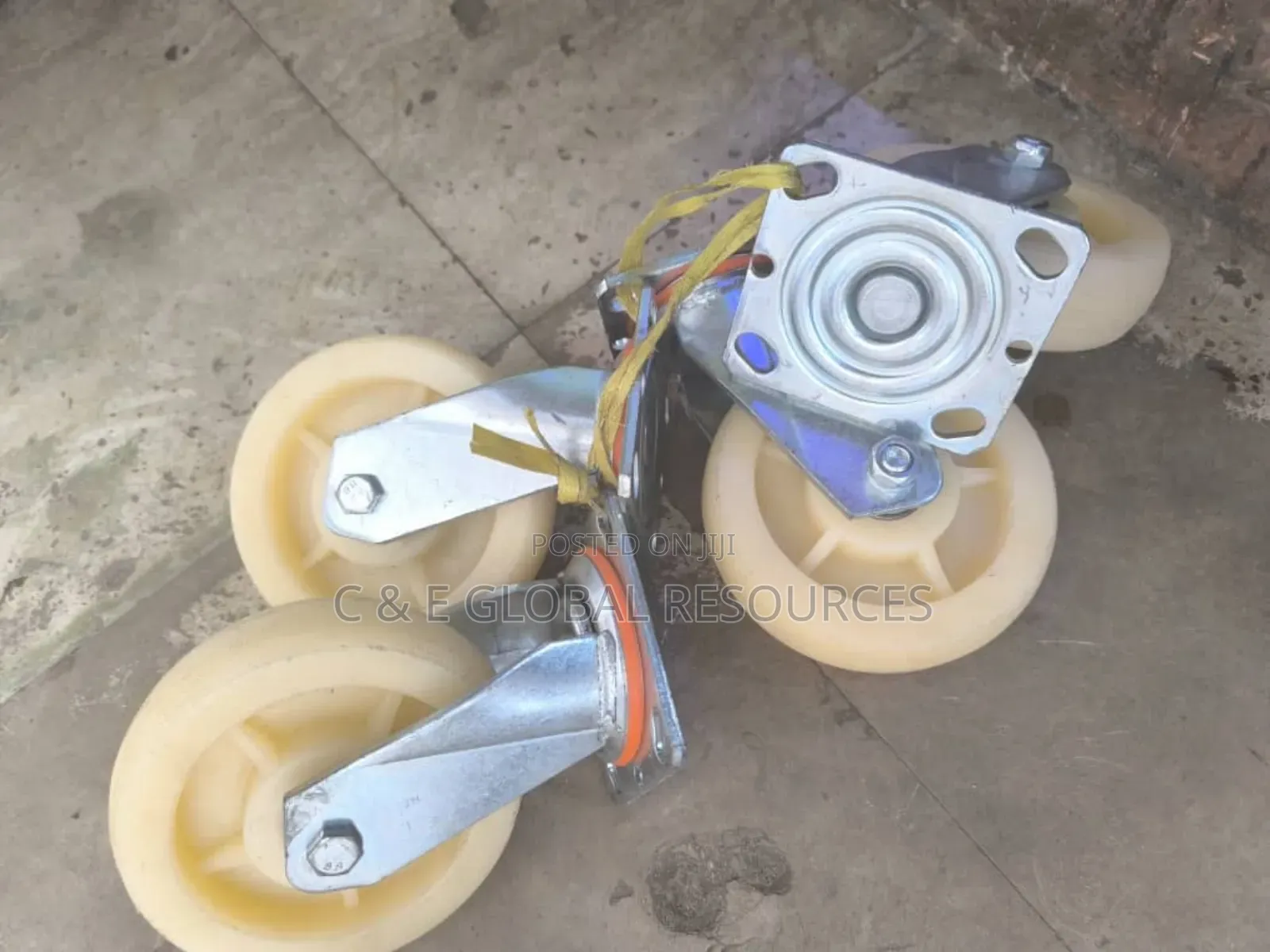 4" Castor Wheel/Roller (Teflon) 4pcs Set