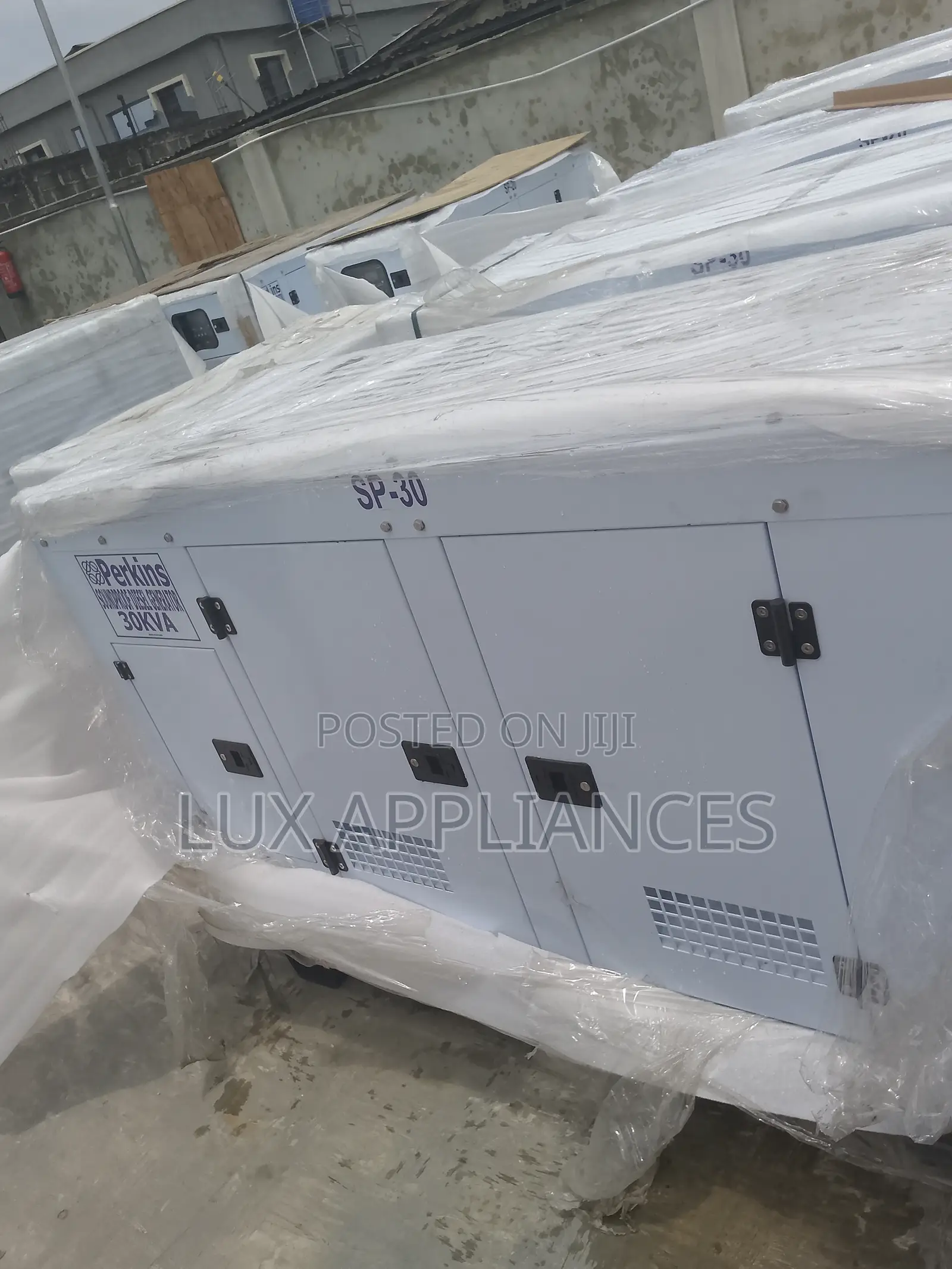 Brand New Uk Perkins Soundproof Gen (30kva)