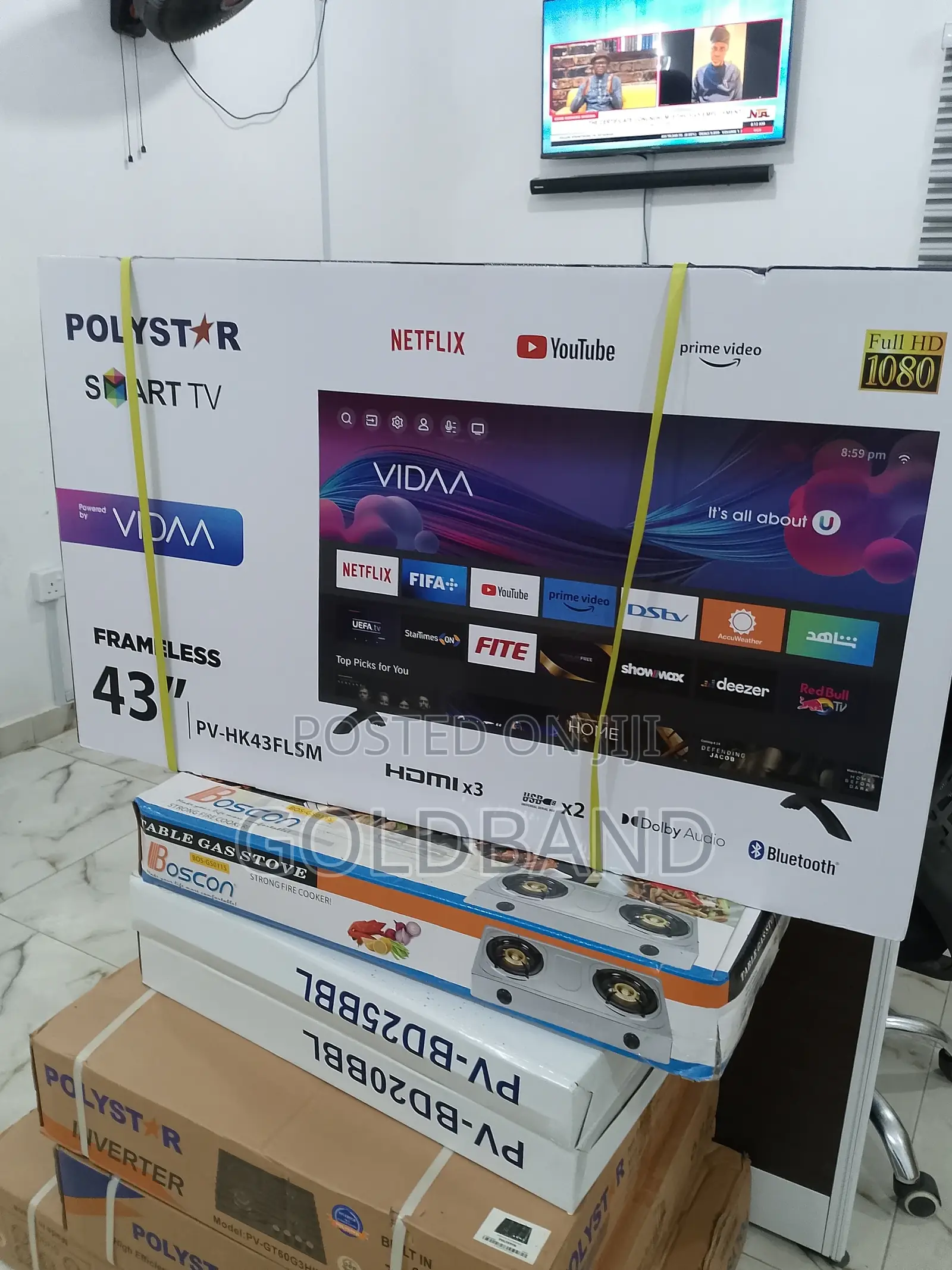 Most Effective Polystar 43" Frameless Smart Tv PV-HK43FLSM