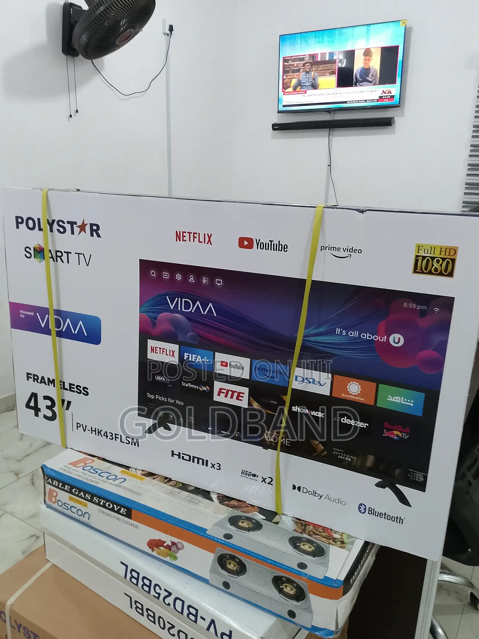Most Effective Polystar 43" Frameless Smart Tv PV-HK43FLSM