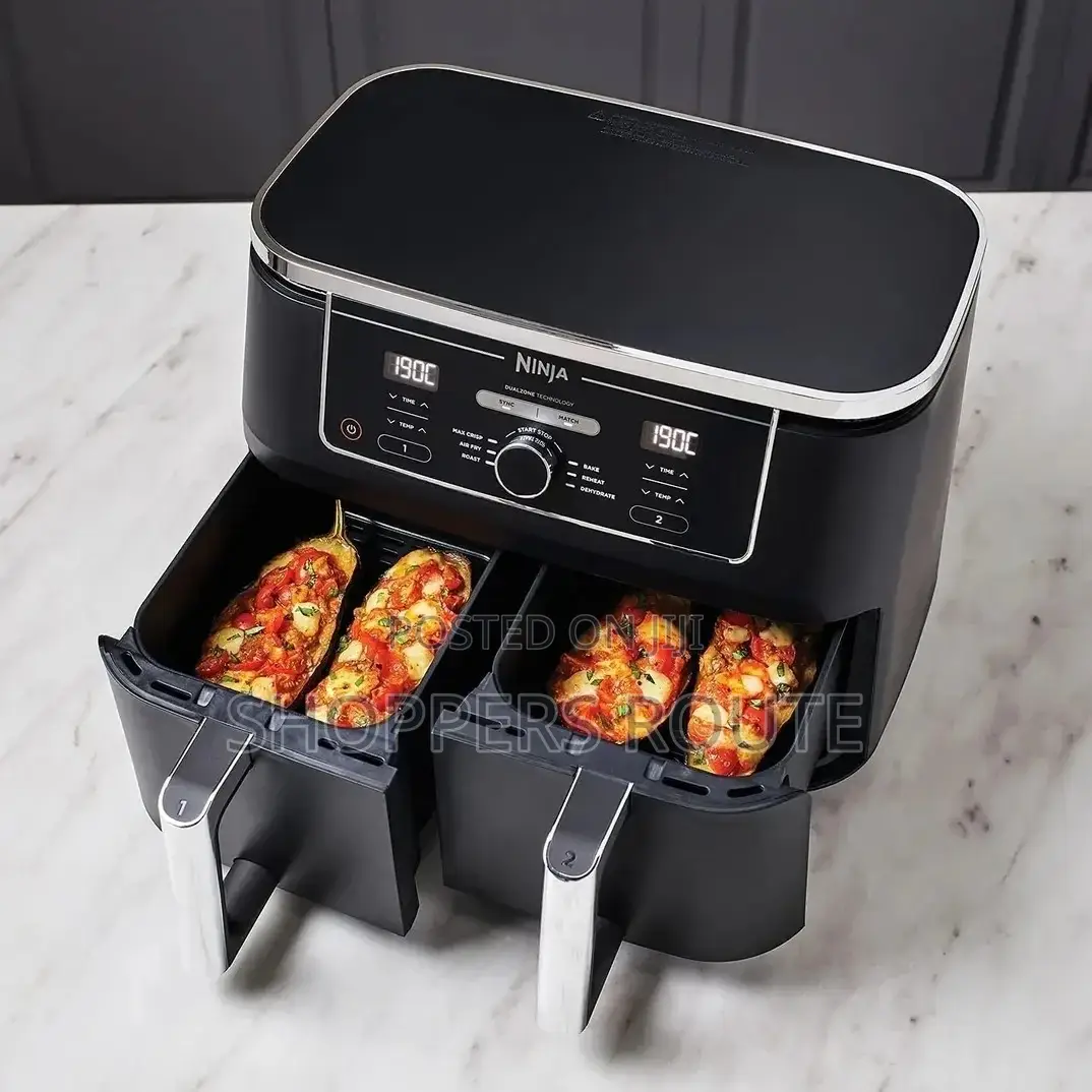 Ninja Foodi MAX Dual Zone 9.5L Air Fryer - Black(Imported)