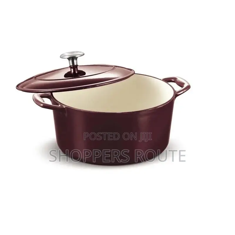 Tramontina 7 Qt Enamel Cast Iron Round Dutch Oven/Cast Iron