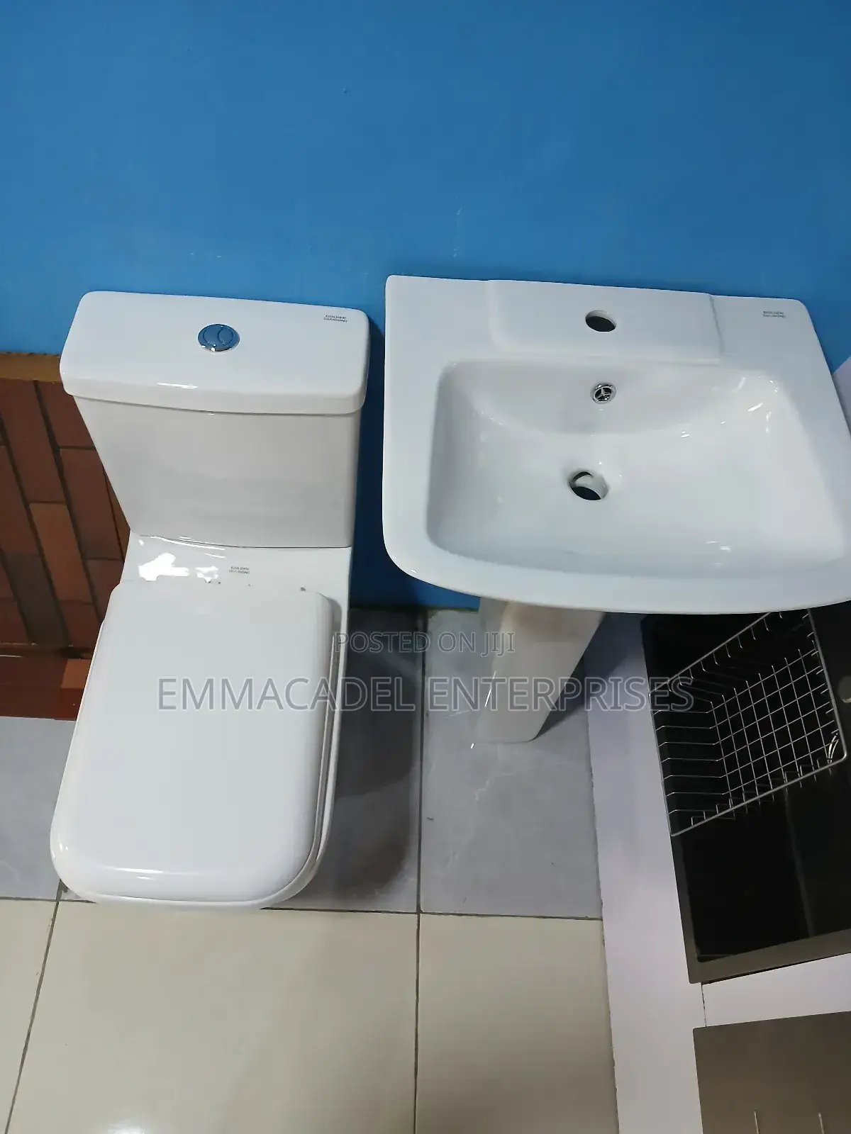 Golden Diamond Big Wc Set
