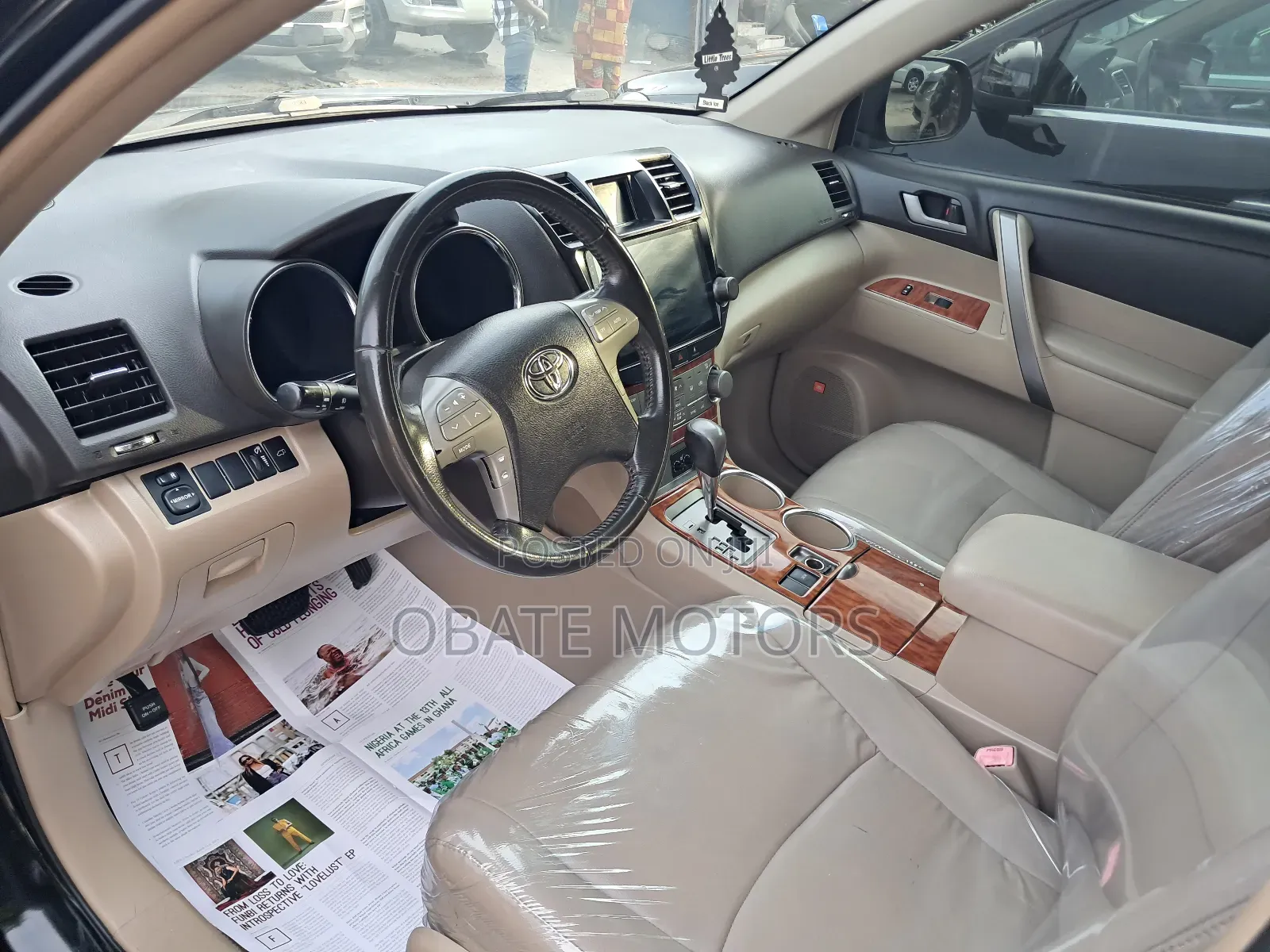 Toyota Highlander Limited 2012 Gray