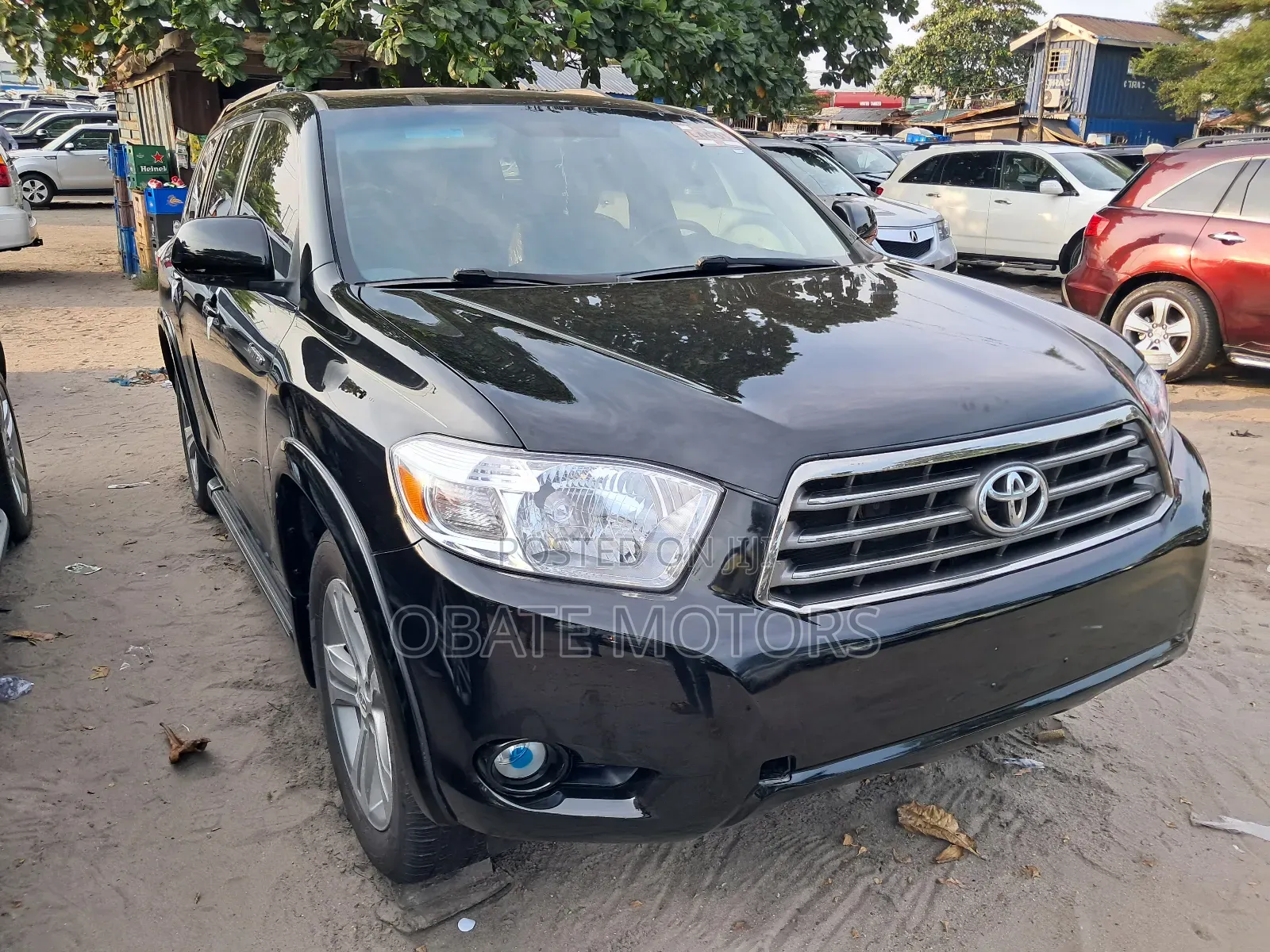 Toyota Highlander Limited 2012 Gray