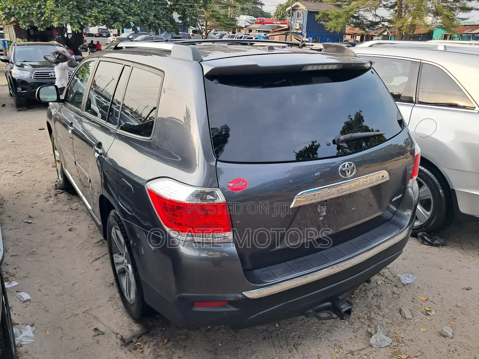 Toyota Highlander Limited 2008 Black